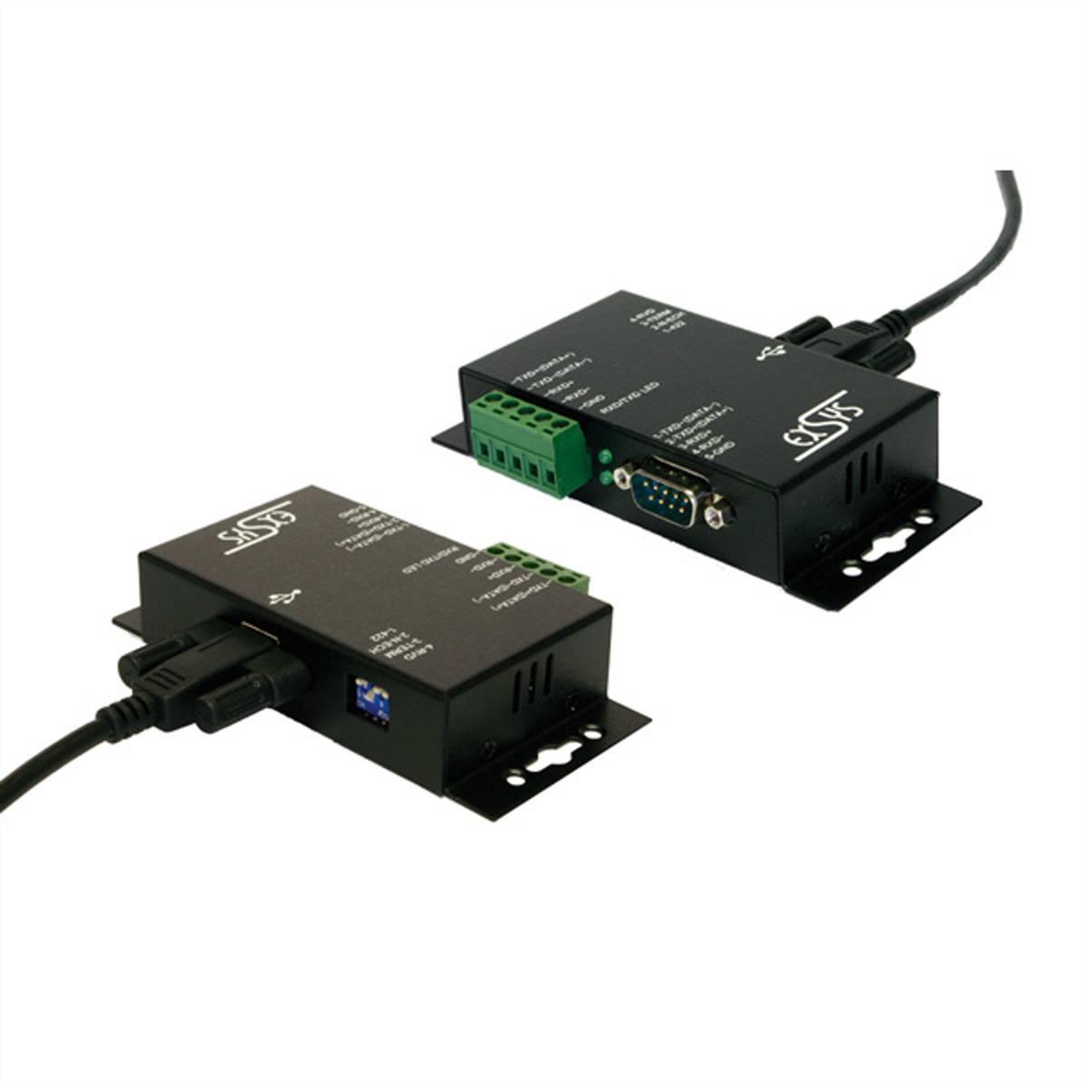 EXSYS EX-1335HMV USB zu 1x seriell RS-422/485 verschraubbar Adapter, Terminatoren, Konverter