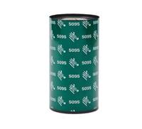 Zebra Schwarz - 110 mm x 50 m - Farbband - für Zebra 110, 140, 220, Z4Mplus, Z6MPlus, ZM400, ZM600