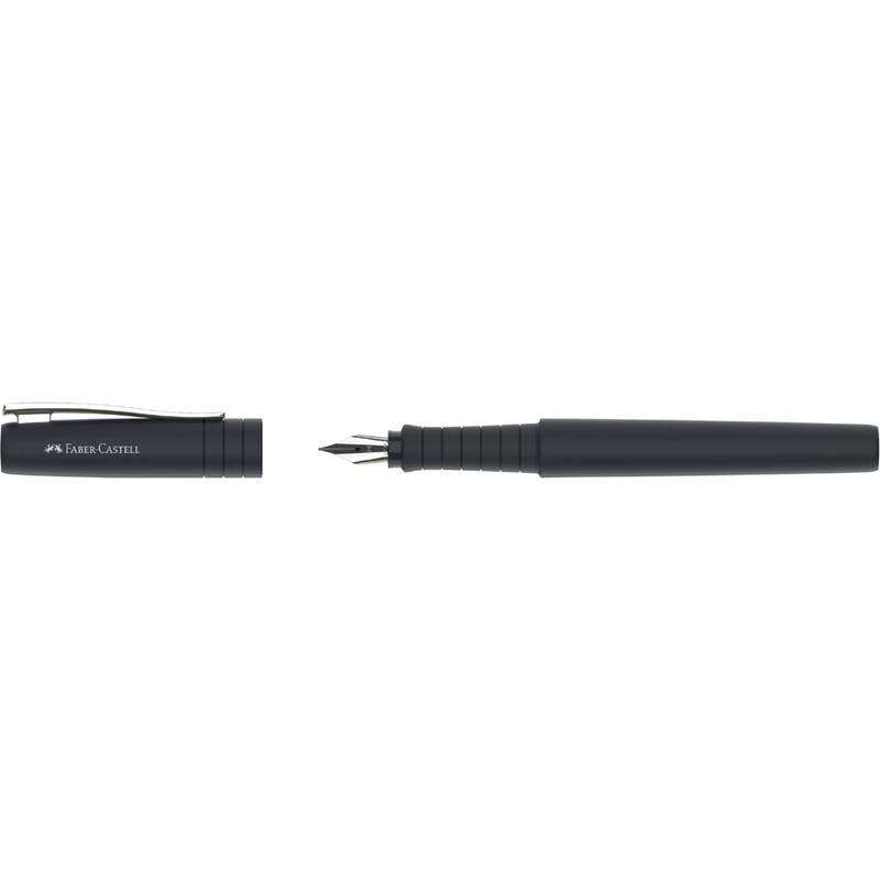 FABER-CASTELL Füllhalter POLY PEN, schwarz, M
