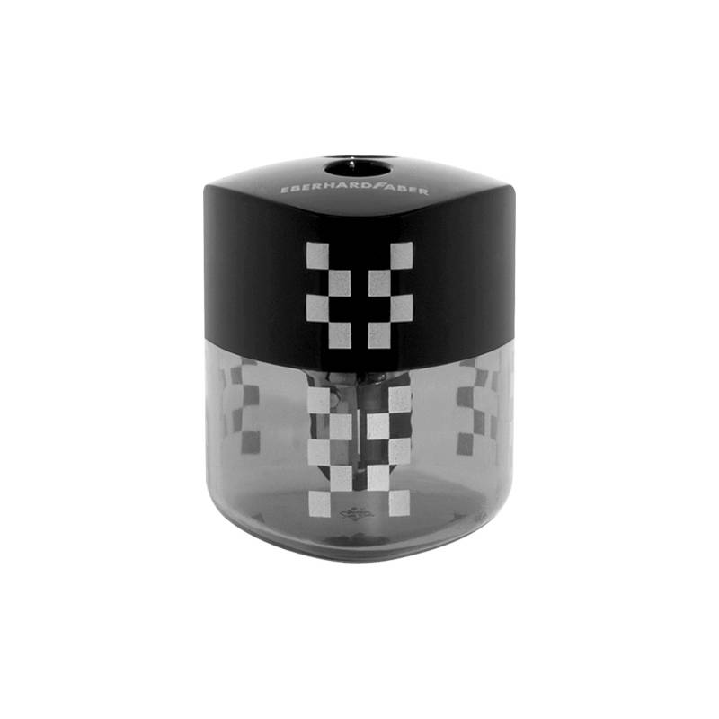 EBERHARD FABER Doppel-Spitzdose WINNER,transparent/anthrazit