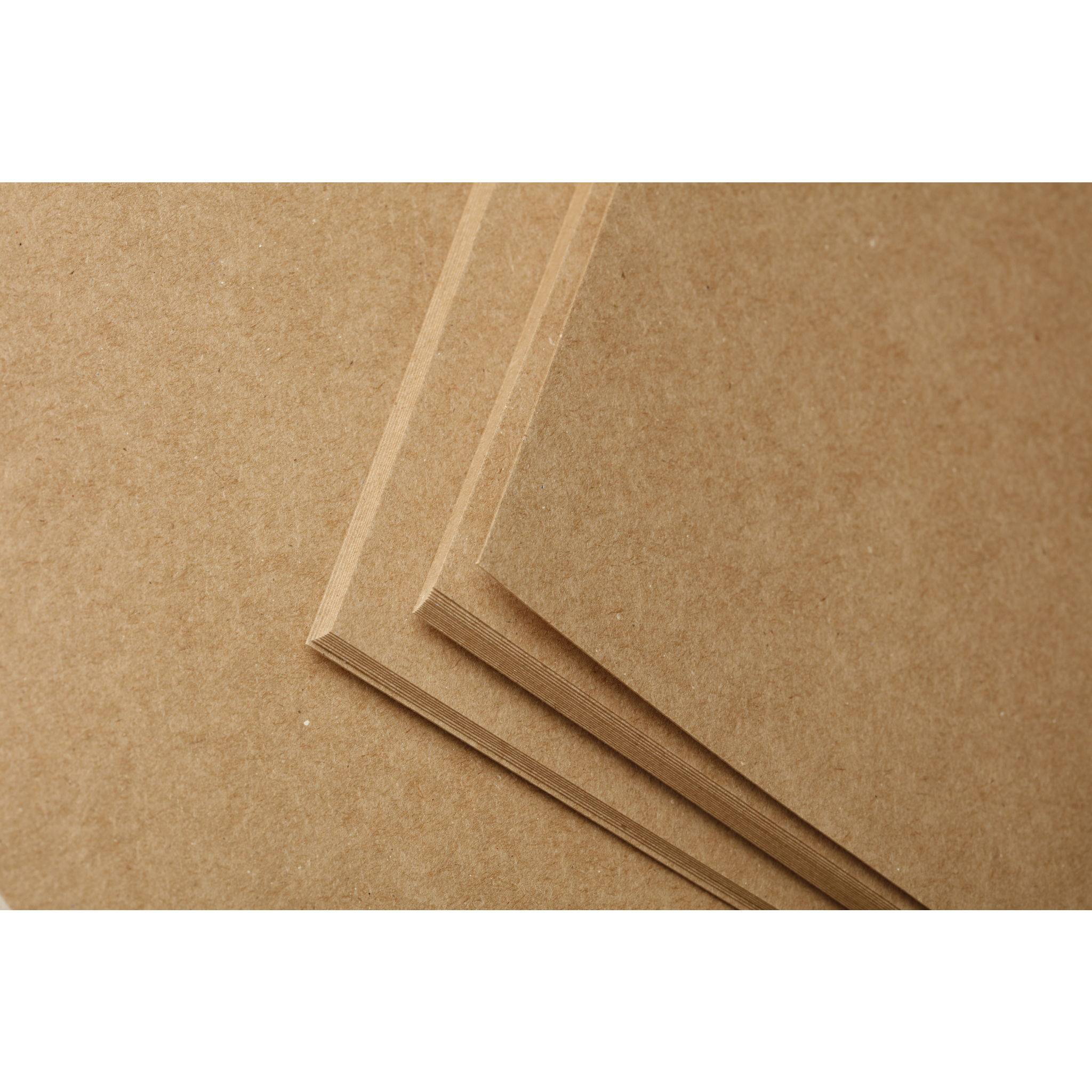Clairefontaine Braunes Kraftpapier, Ries, A2, 25 Bogen 160g 975009C