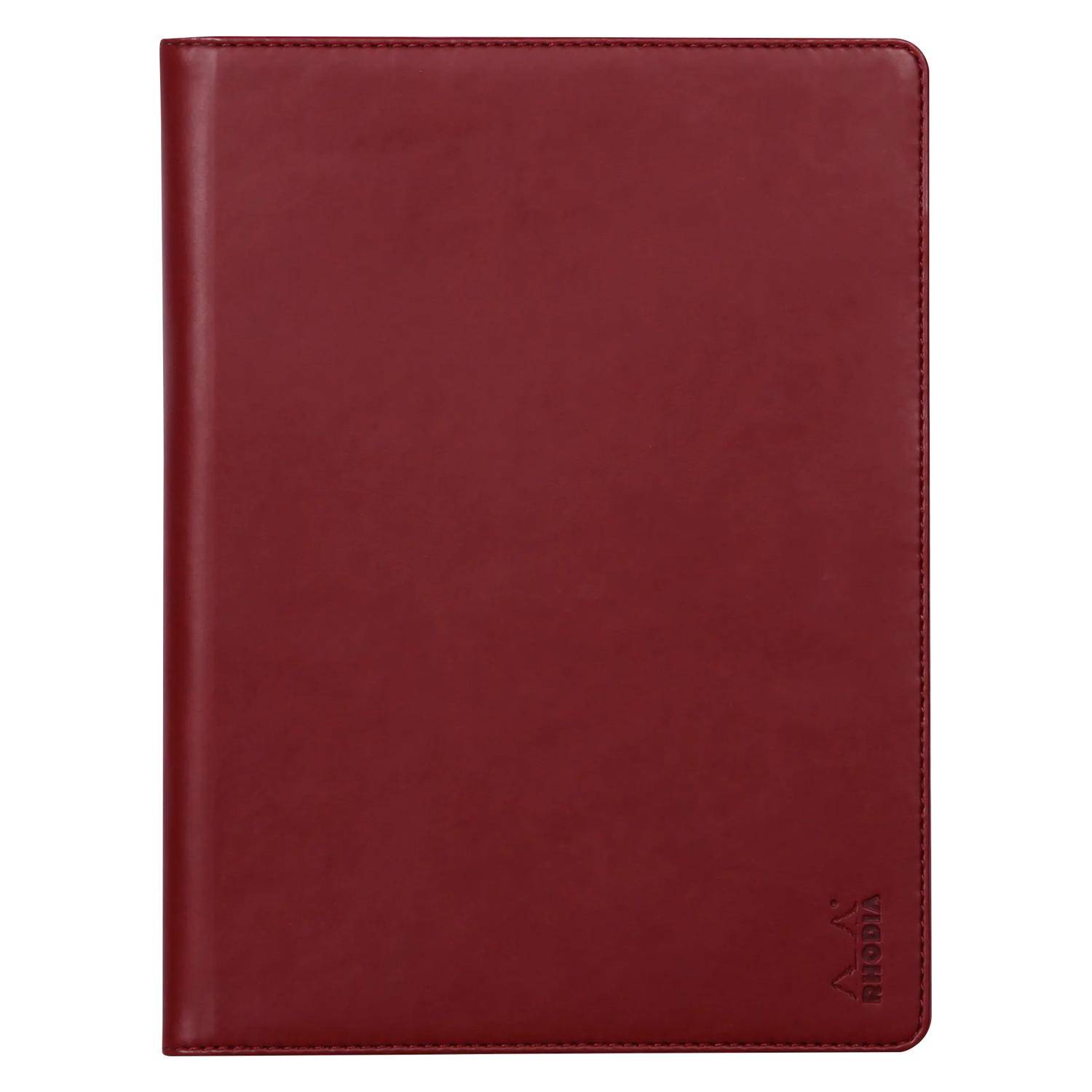 Rhodia Mappe für Block oder Notizheft A5, N°16 17,5x23,5 cm Weinrot 216008C