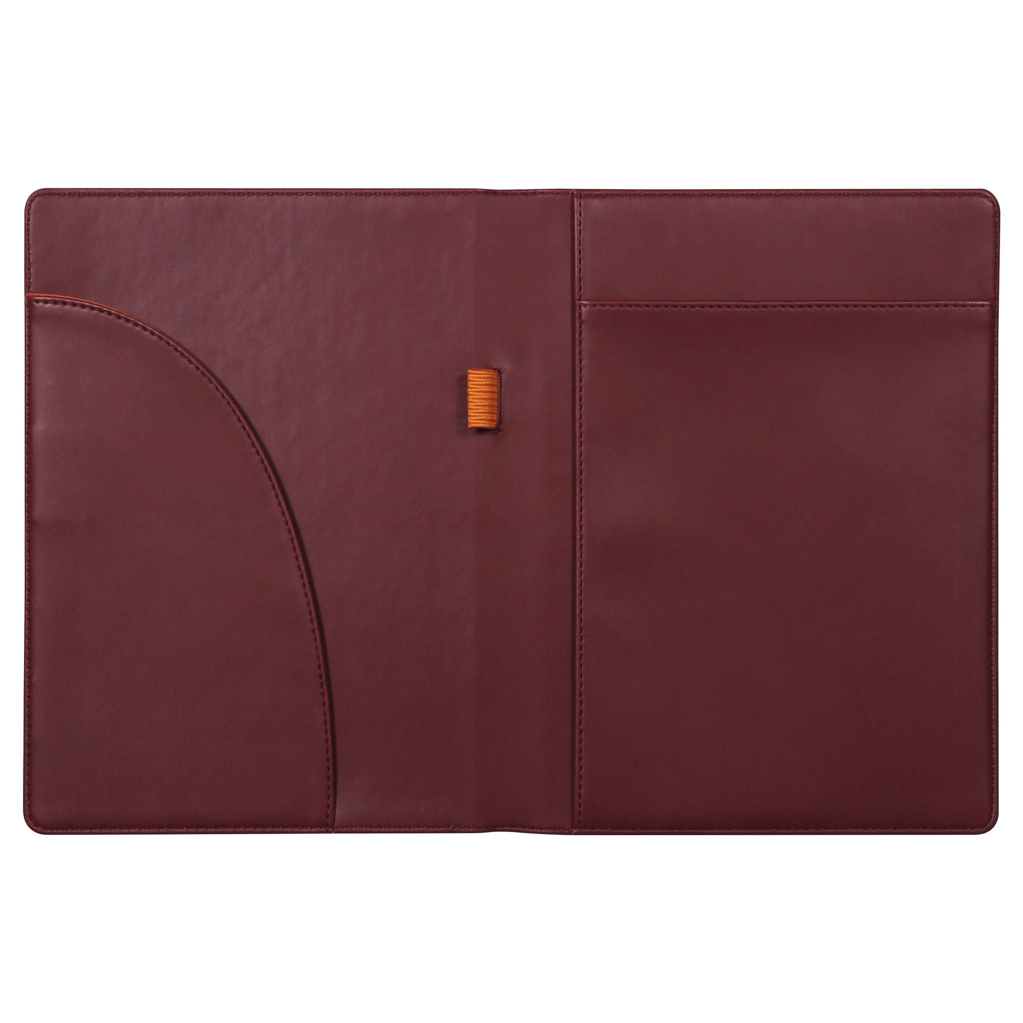 Rhodia Mappe für Block oder Notizheft A5, N°16 17,5x23,5 cm Weinrot 216008C