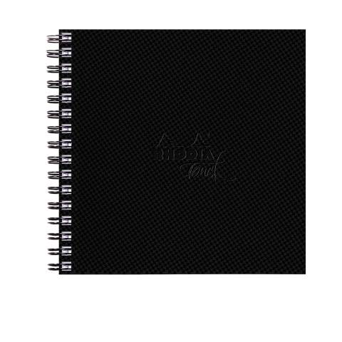 Rhodia Touch, Watercolor Book, 100% Hadern 300g, 20 Bl, 15x15 cm Schwarz 116168C