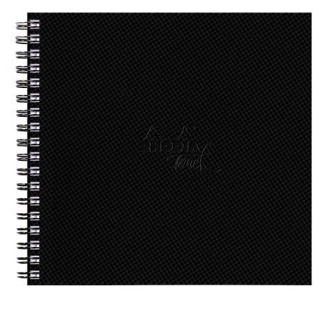 Rhodia Watercolor Book, Papier 100% Hadern 300g, 20 Bl, 21x21 cm Schwarz 116151C