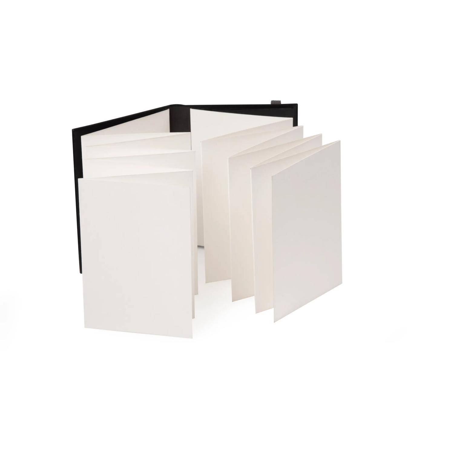 Rhodia Watercolor Book A6, 100% Hadern 300g, 32 Seiten (16x2) Schwarz 116152C