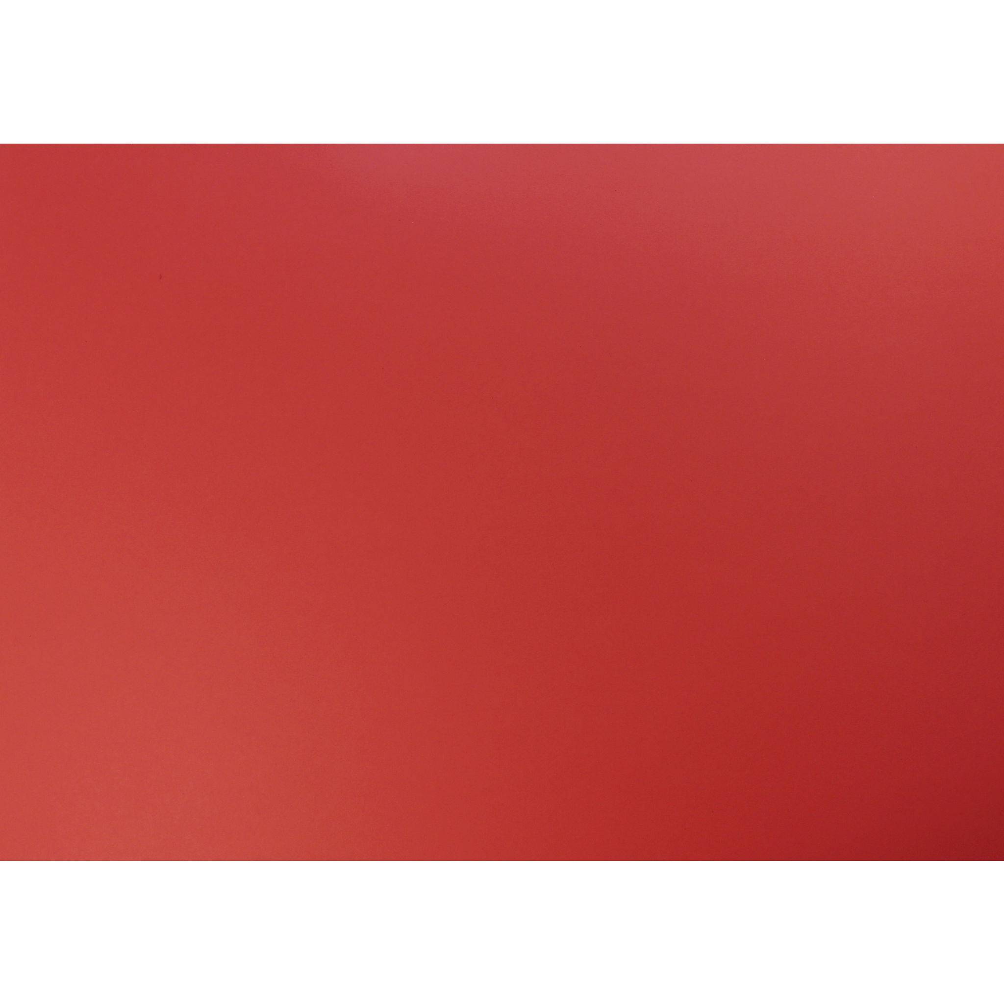 Clairefontaine Farbiges Tonzeichenpapier, Pkg 25 Bogen 50x65cm, 120g Rot 455306C