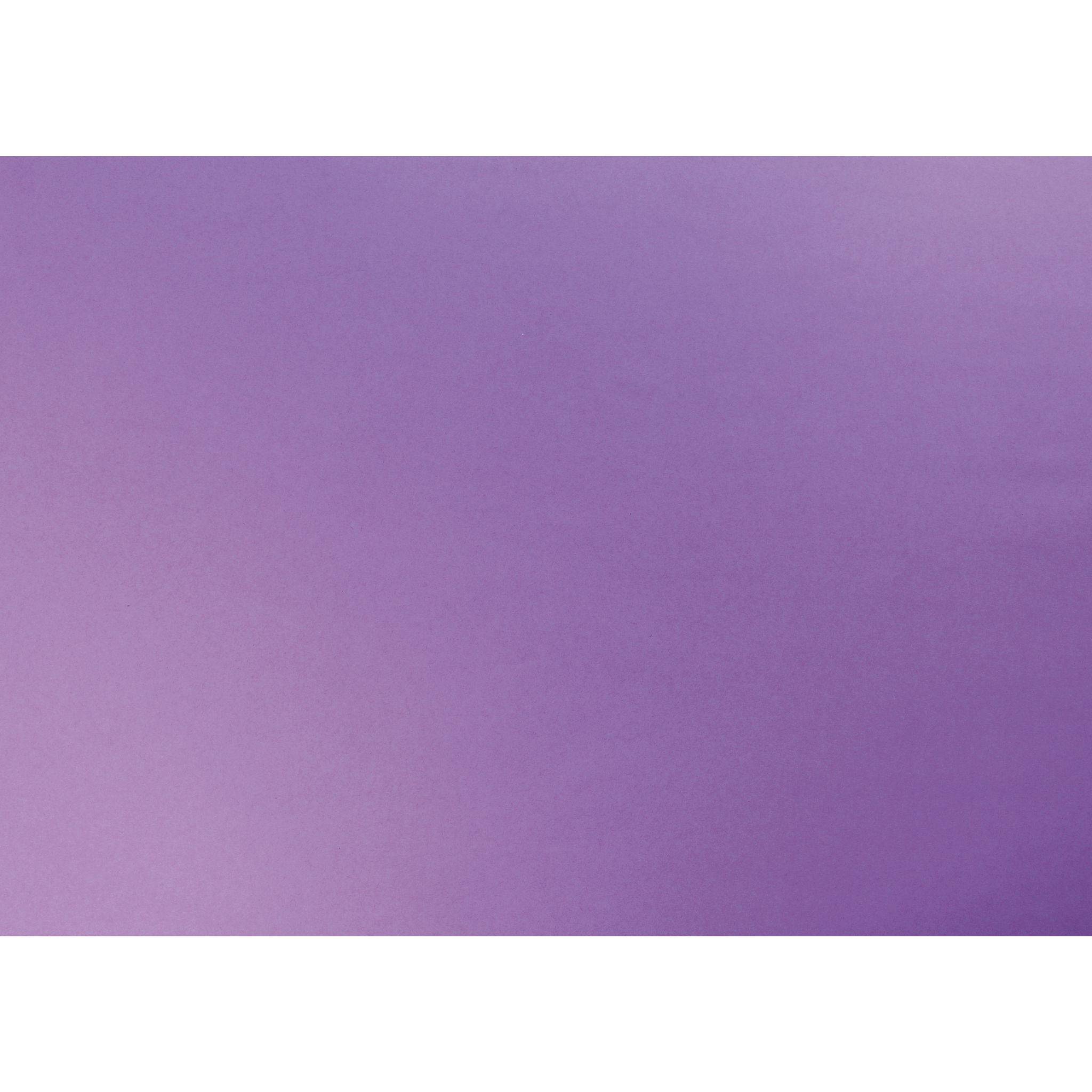 Clairefontaine Farbiges Tonzeichenpapier Pack. 25 Bogen 50x65cm Malve 455310C