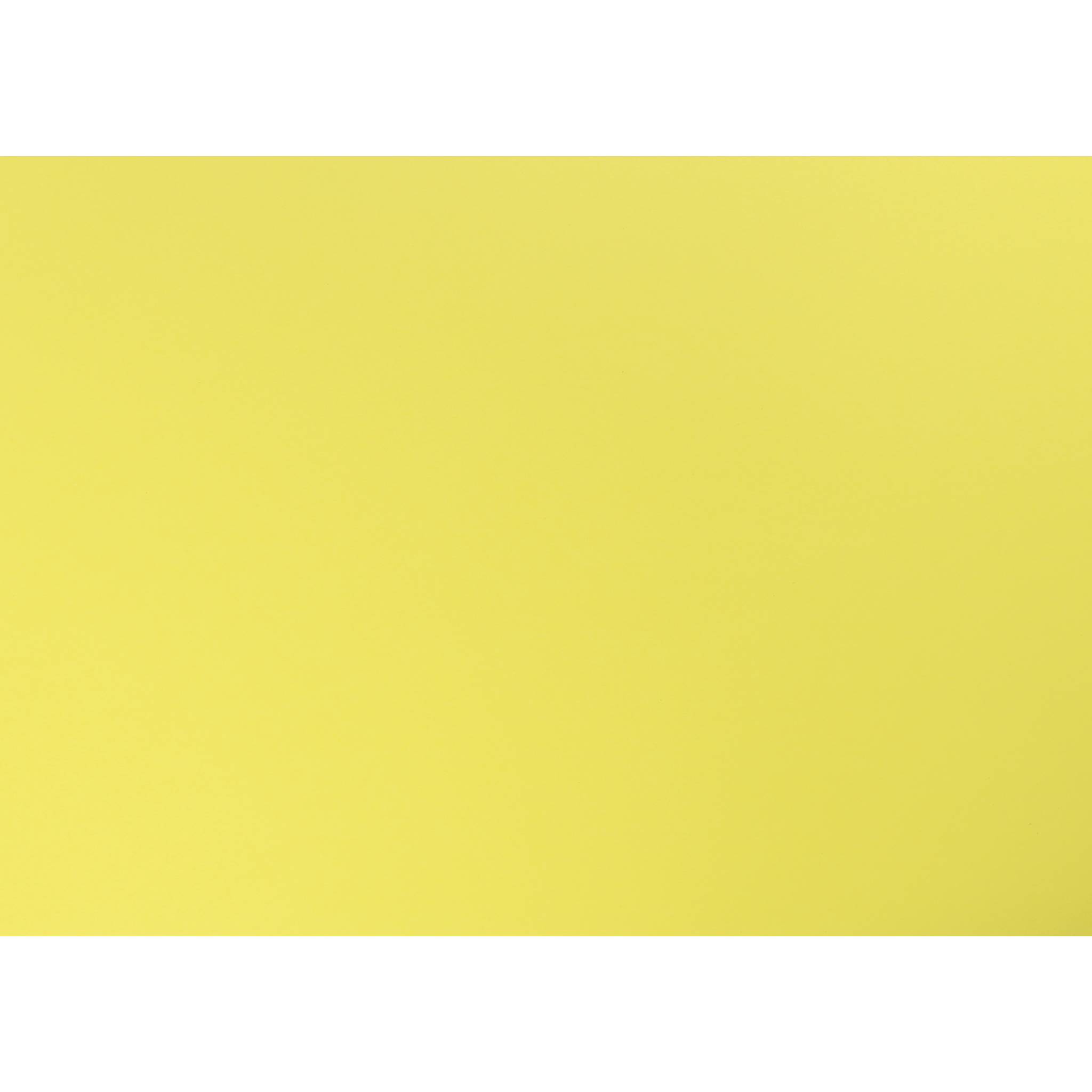 Clairefontaine Fotokarton, Packung 25 Bogen 50x65cm, 300g Zitronengelb| 455615C