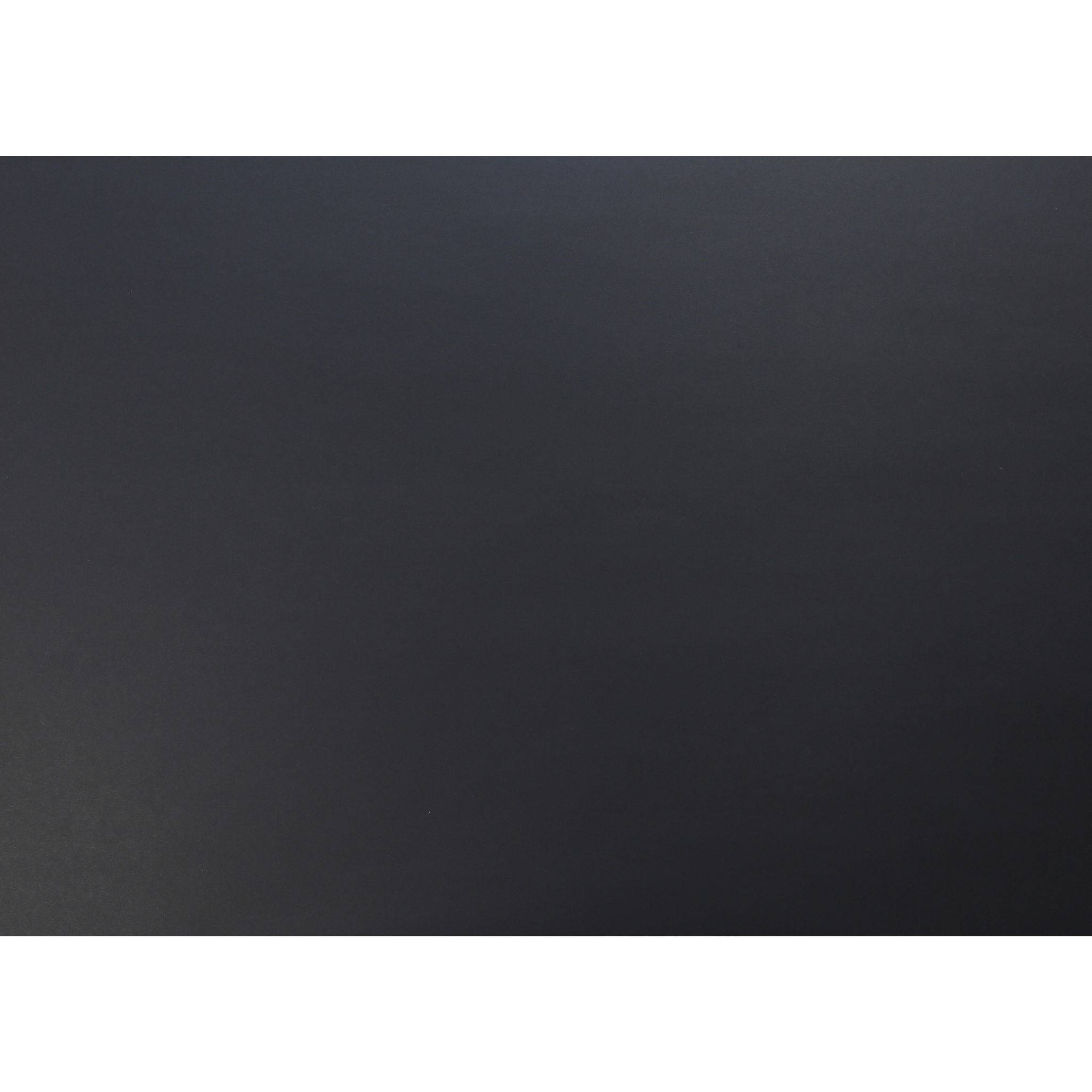 Clairefontaine Farbiges Tonzeichenpapier Pack. 25 Bogen 50x65cm Schwarz 455329C