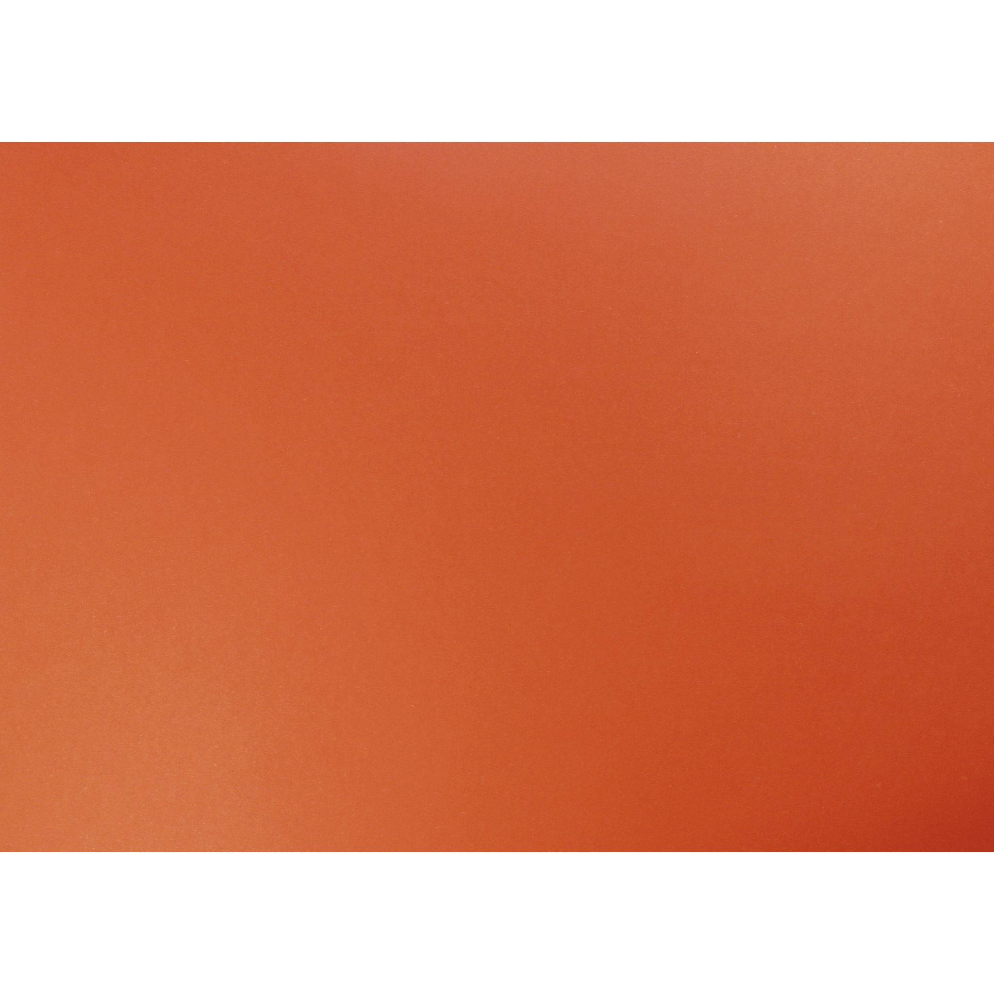 Clairefontaine Fotokarton, Packung mit 25 Bogen 50x65cm, 300g - Orange 455658C