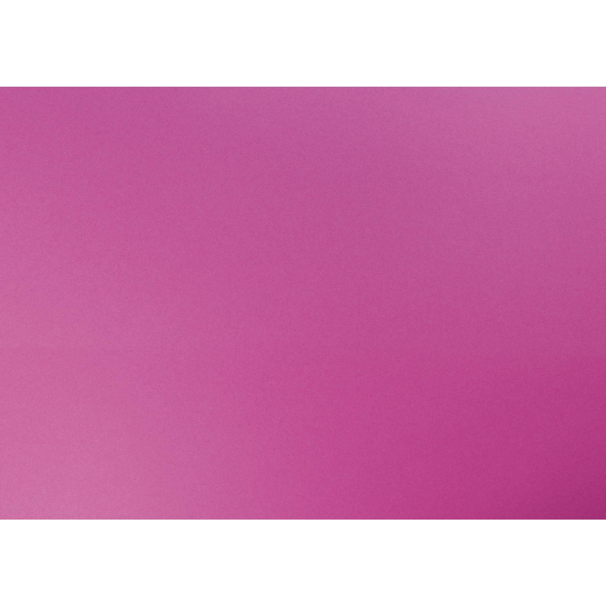 Clairefontaine Fotokarton, Packung mit 25 Bogen 50x70cm, 270g - Fuchsia 456487C