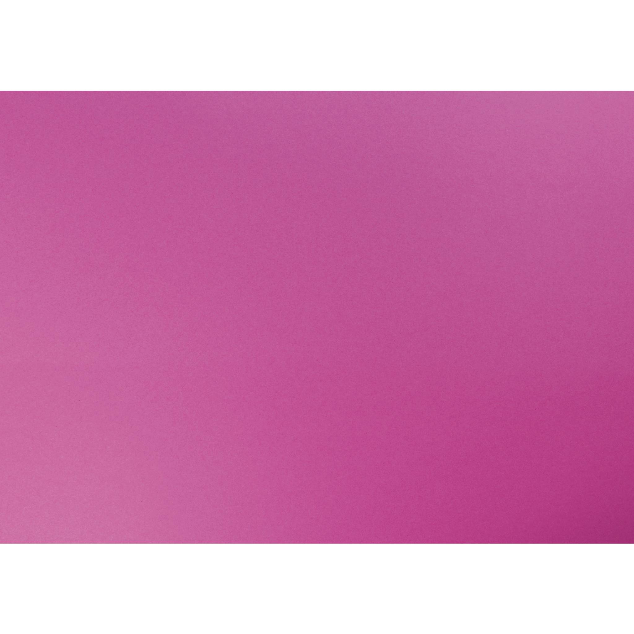Clairefontaine Fotokarton, Packung mit 25 Bogen 50x65cm, 300g - Fuchsia 455687C
