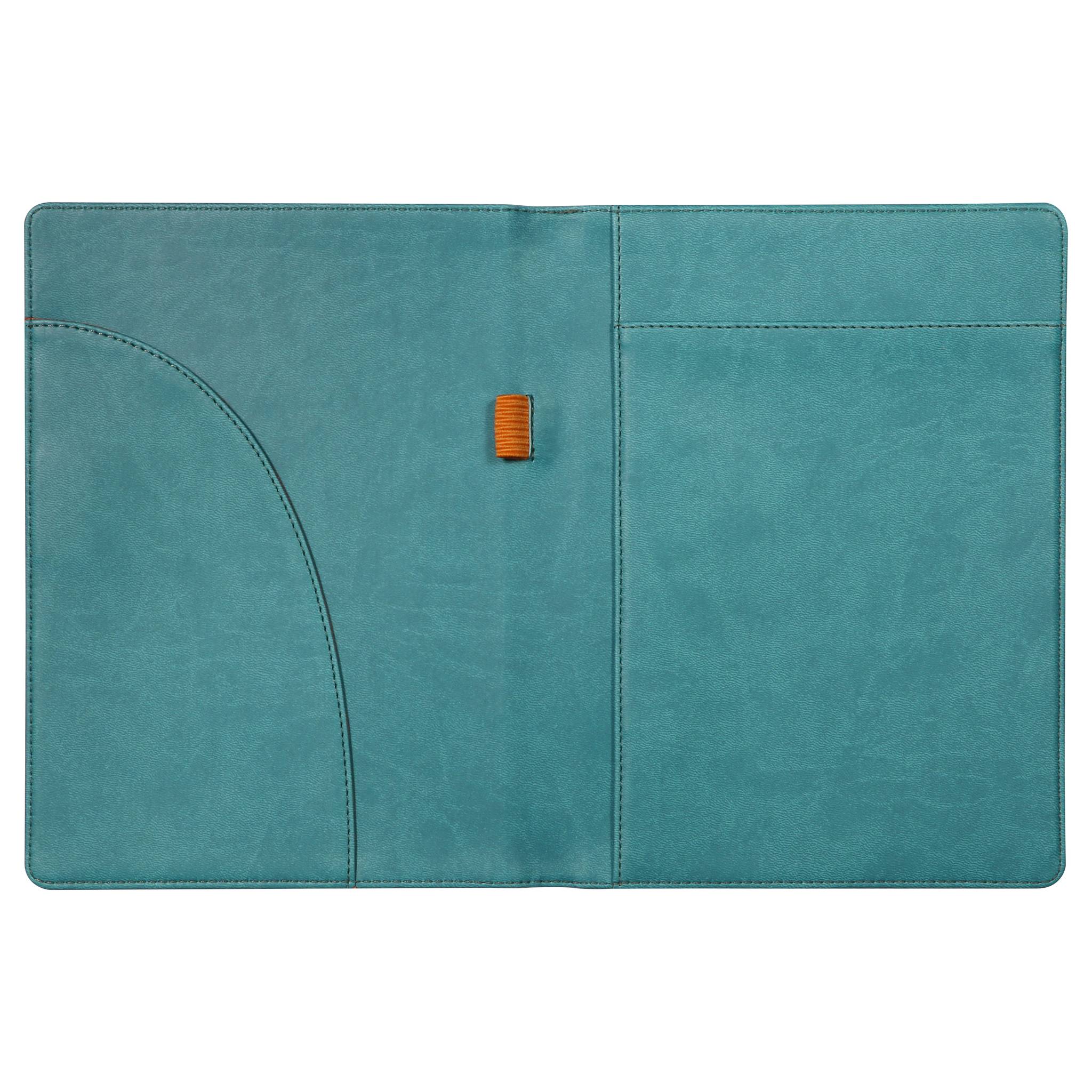 Rhodia Mappe für Block oder Notizheft A5, N°16 17,5x23,5 cm Pfaugrün 216004C
