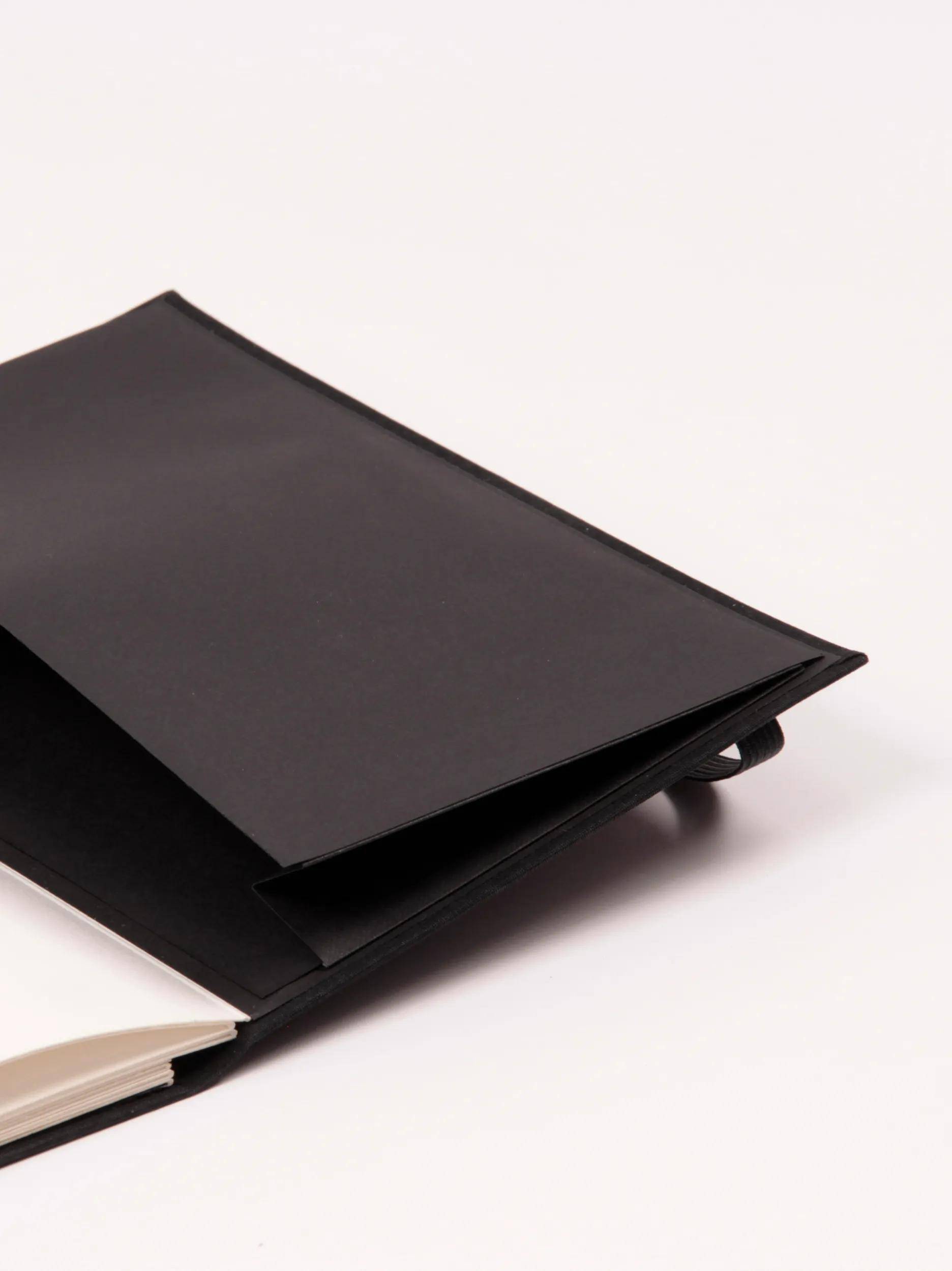 Rhodia Watercolor Book A5, 100% Hadern 300g, 24 Seiten (12x2) Schwarz 116153C