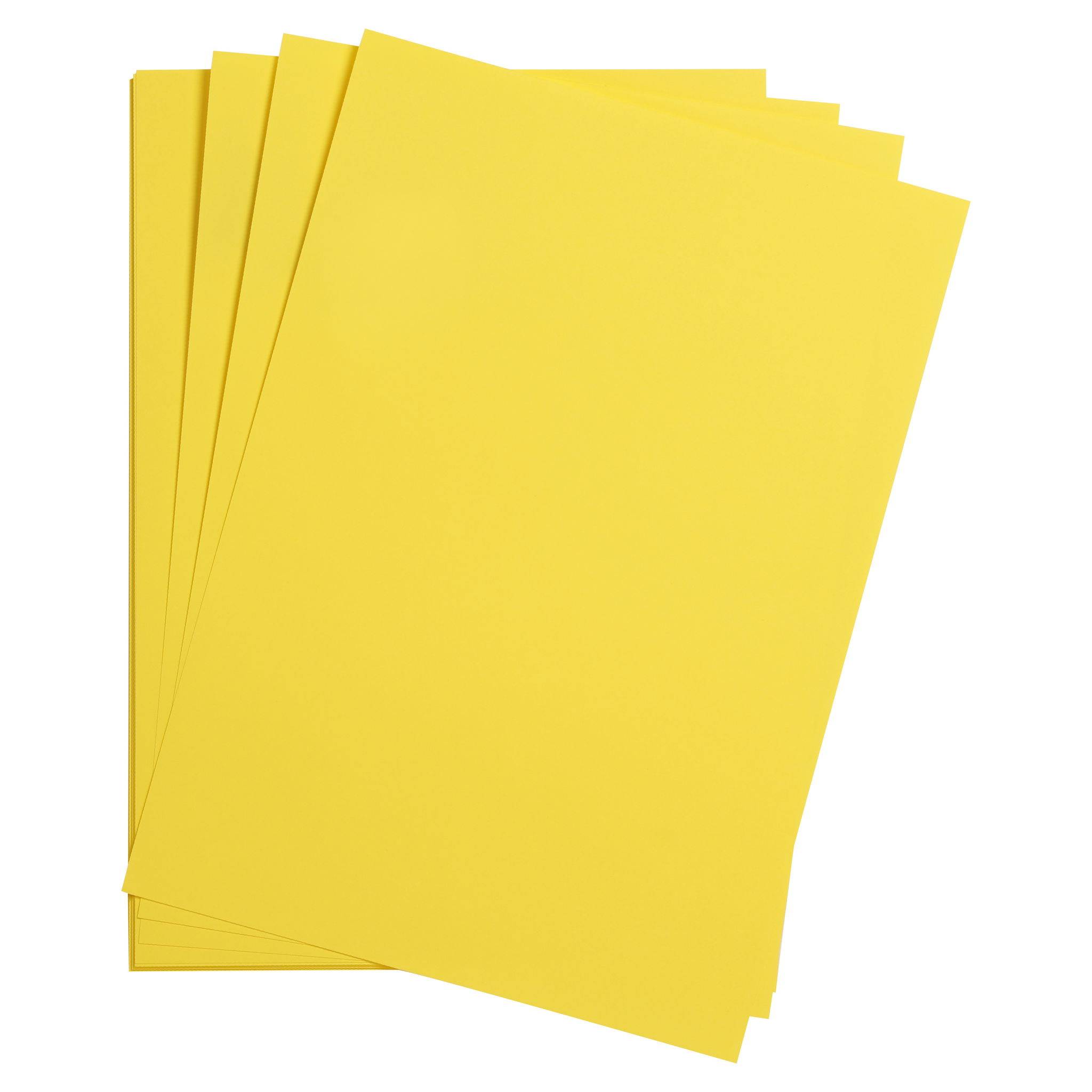 Clairefontaine Maya Fotokarton A1 270g 25 Bogen - Zitronengelb| 97954C
