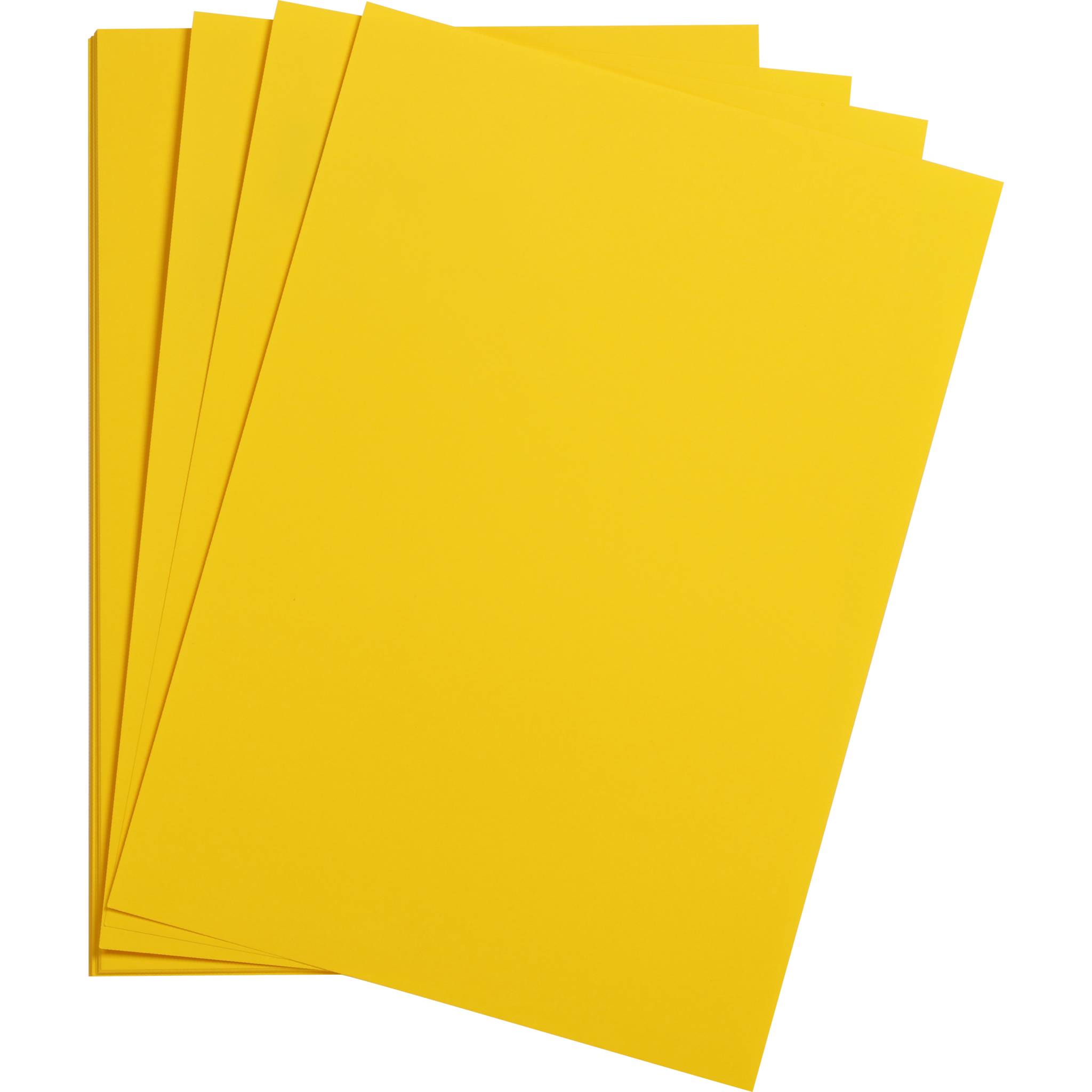 Clairefontaine Maya Bastelkarton 50x70cm 185g 25 Bogen - Sonnengelb 975453C