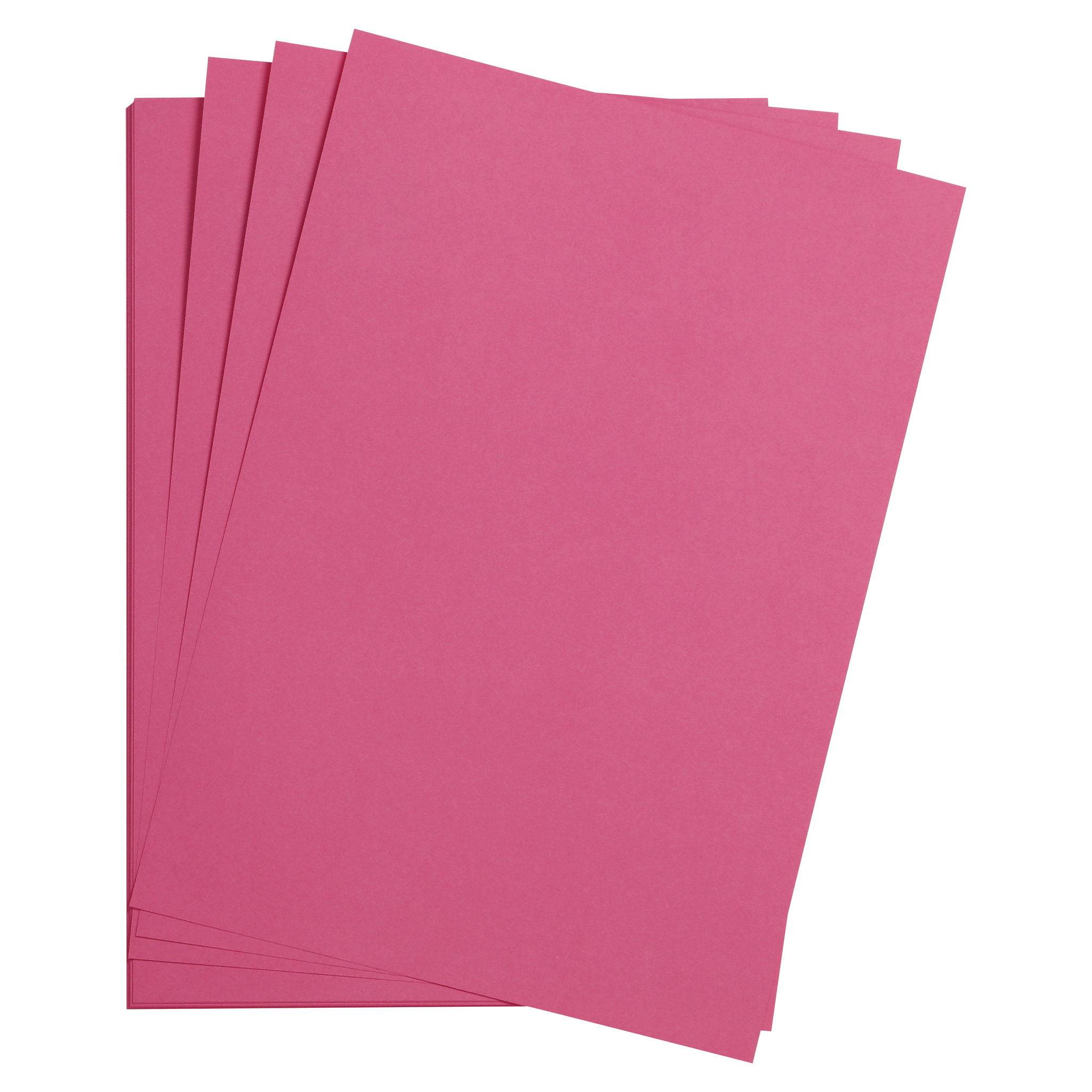 Clairefontaine Maya Fotokarton A1 270g 25 Bogen - Fuchsia 97960C