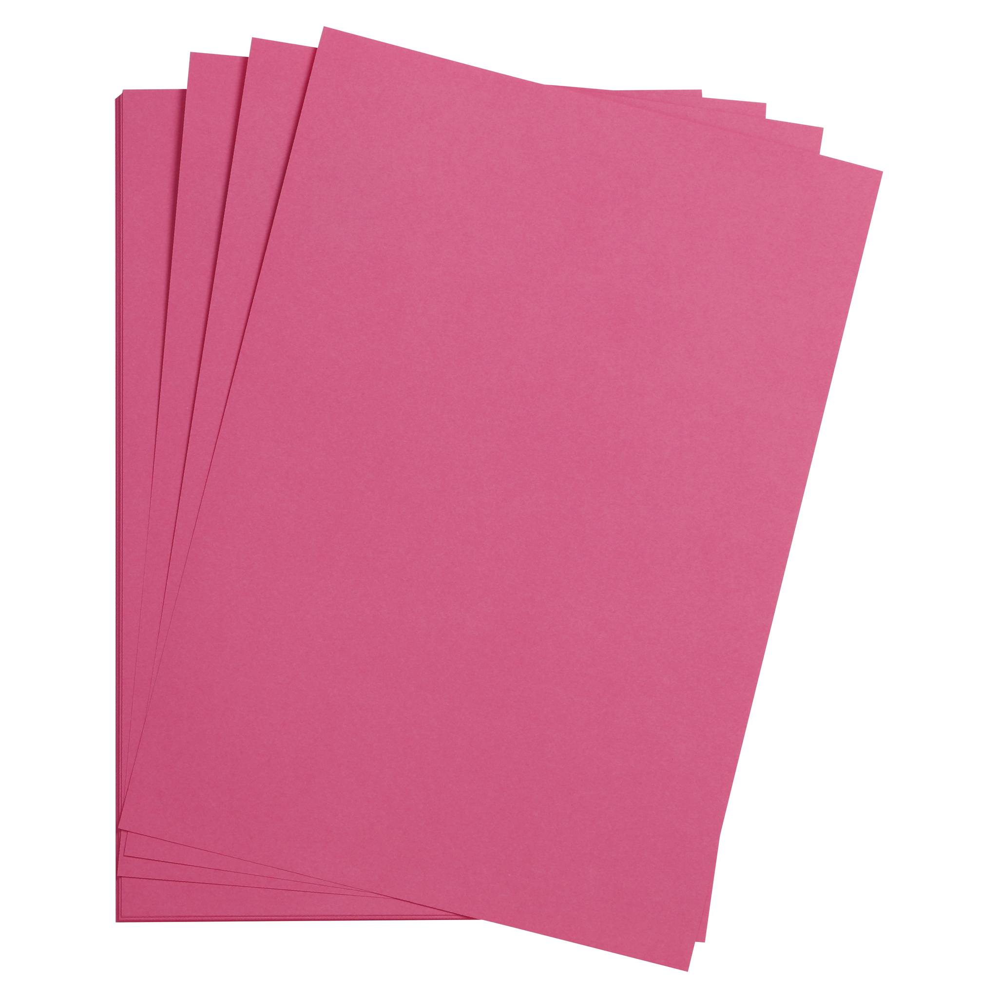 Clairefontaine Maya Bastelkarton 50x70cm 185g 25 Bogen - Fuchsia 975460C