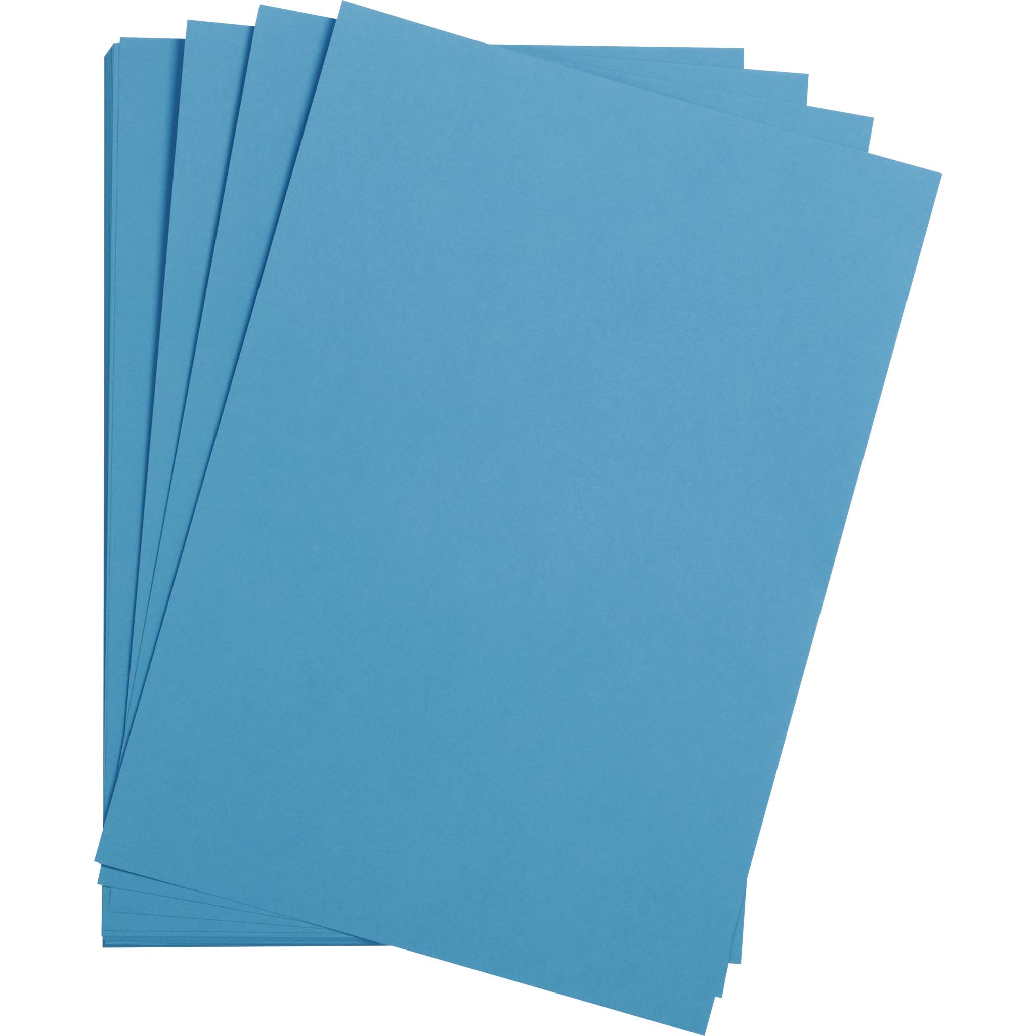 Clairefontaine Maya Bastelkarton 50x70cm 185g 25 Bogen - Blau 975458C