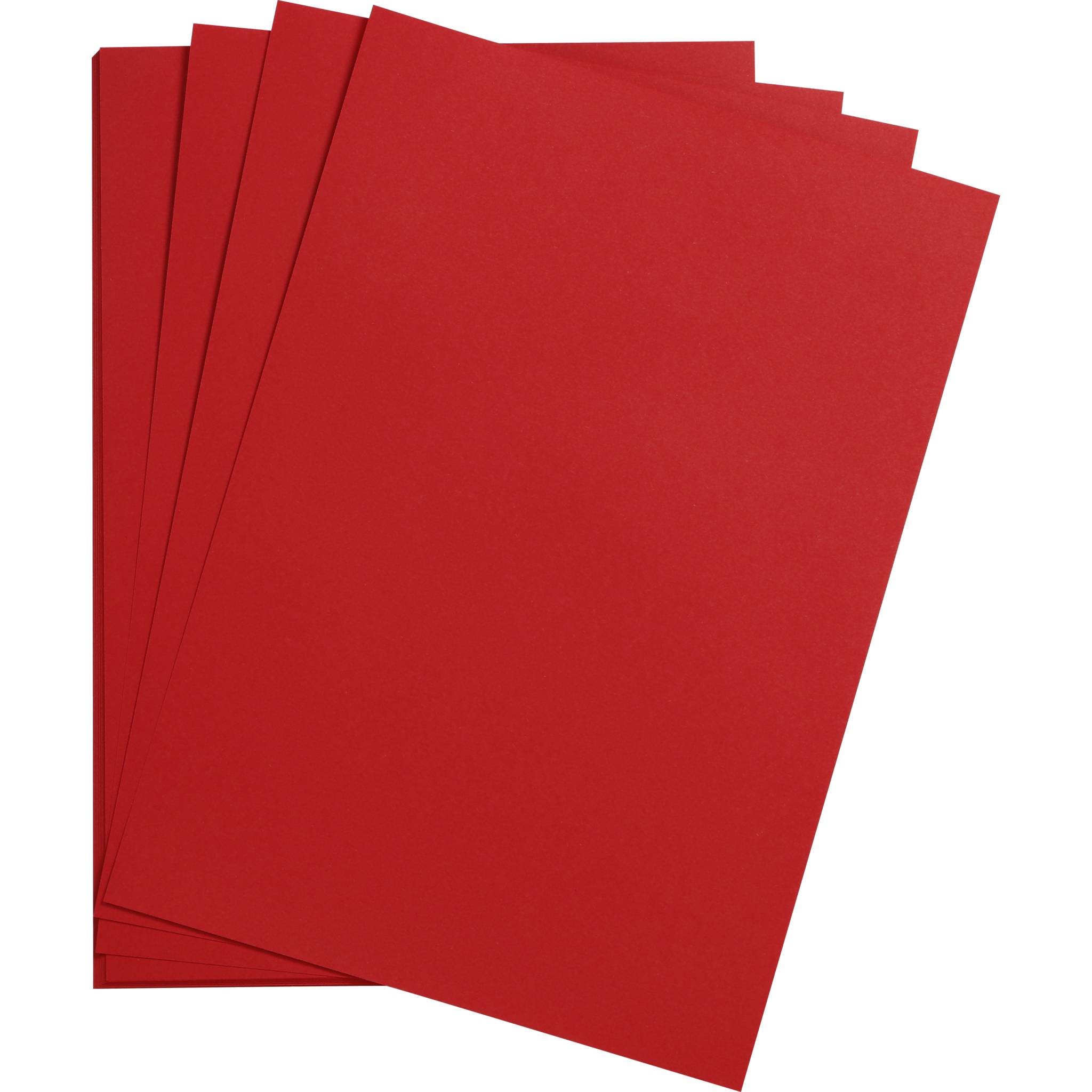 Clairefontaine Maya Fotokarton 50x70cm 270g 125 Bogen - Rot 397256C