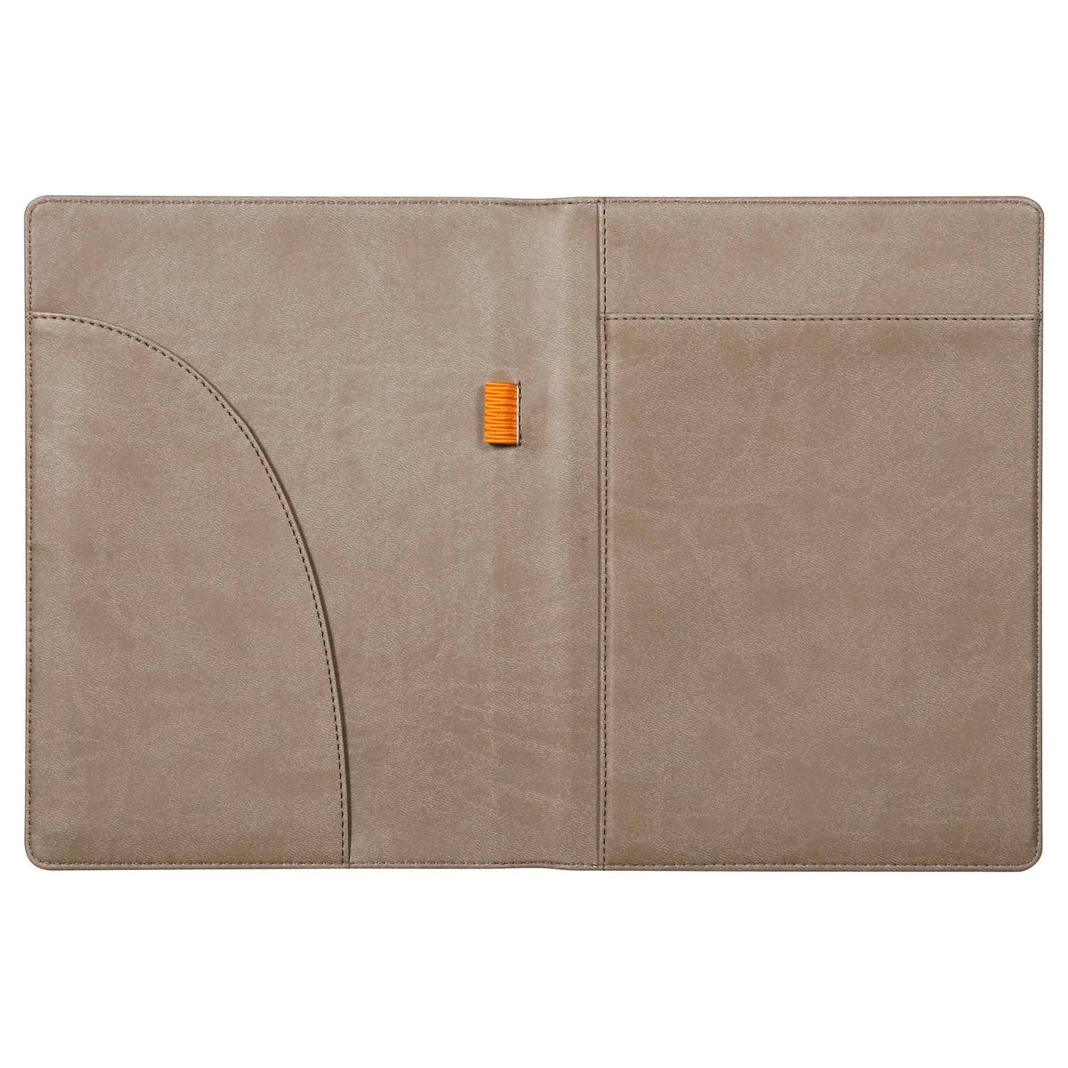Rhodia Mappe für Block oder Notizheft A5, N°16 17,5x23,5 cm Taupe 216002C