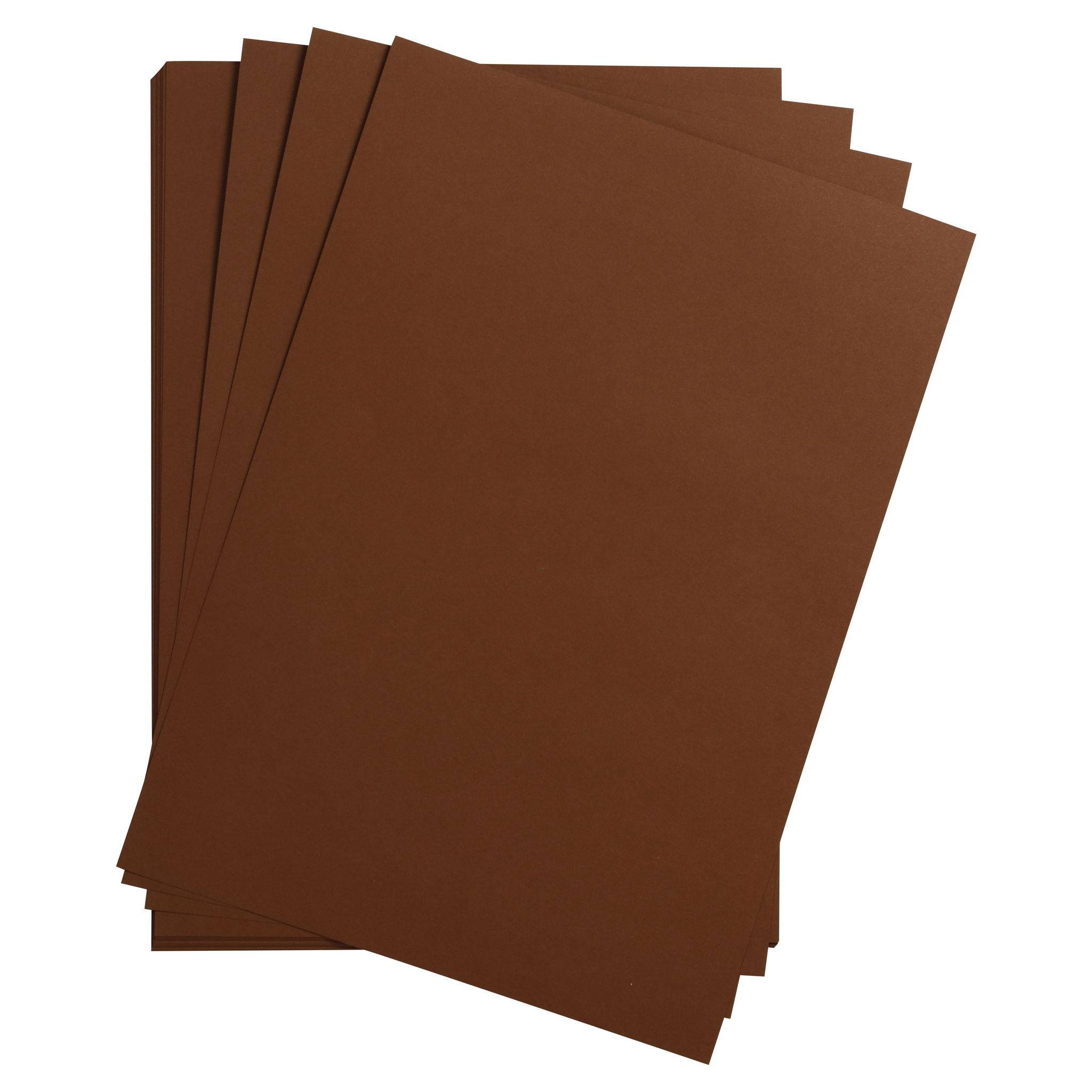 Bastelkarton Maya 185g/qm A3 VE=25 Blatt kastanienbraun