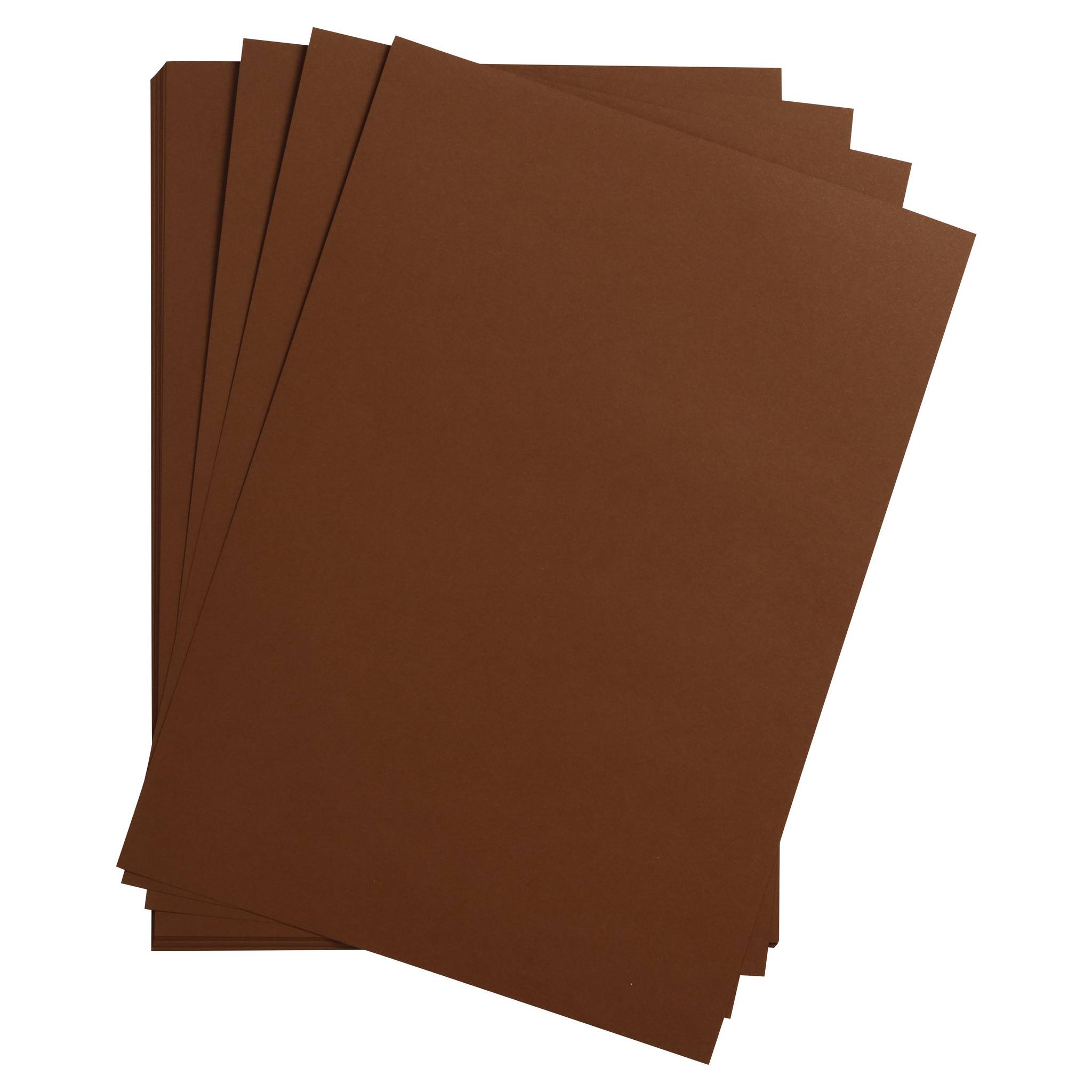 Clairefontaine Maya Bastelkarton A4 185g 25 Bogen - Braun| 975261C