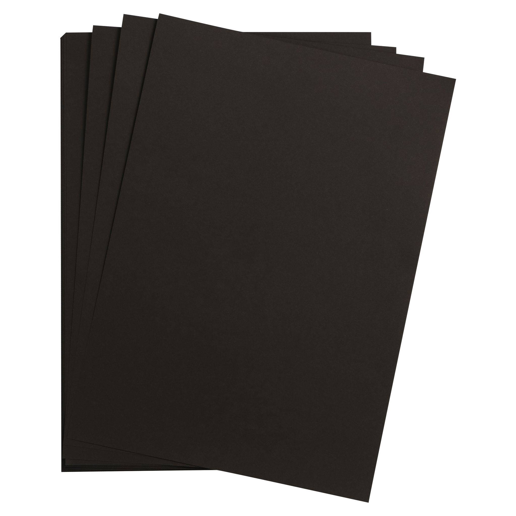 Clairefontaine Maya Tonpapier 50x70cm 120g 250 Bogen - Schwarz 397150C