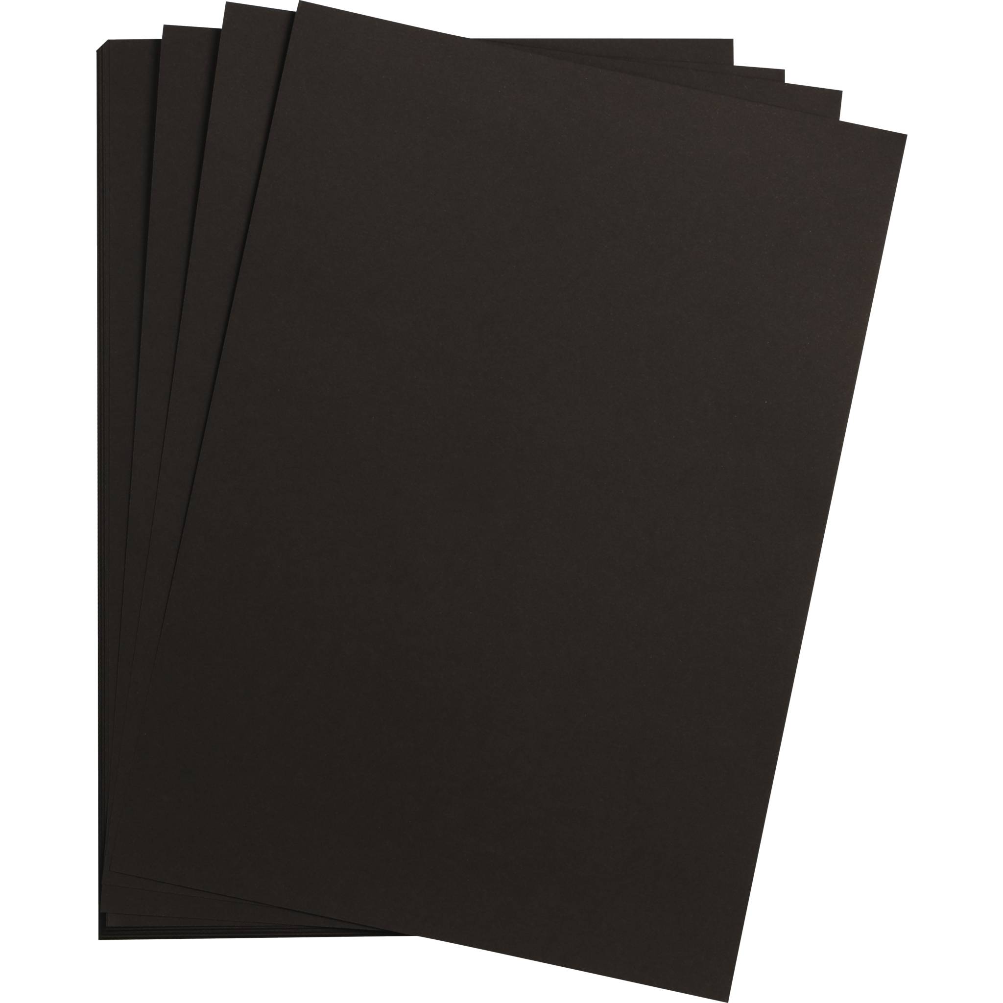 Clairefontaine Maya Fotokarton 50x70cm 270g 125 Bogen - Schwarz 397250C