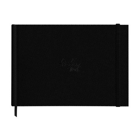 Rhodia Touch, Watercolor Book, 100% Hadern 300g, 20 Bl, A4 Quer Schwarz 116138C