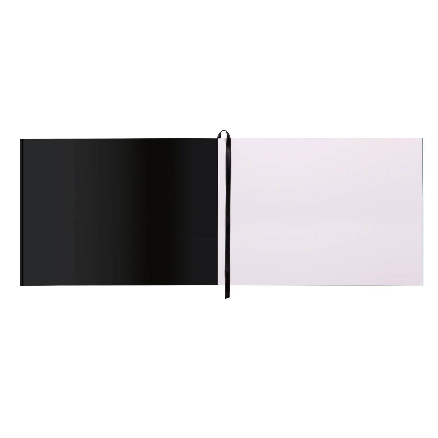 Rhodia Touch, Watercolor Book, 100% Hadern 300g, 20 Bl, A4 Quer Schwarz 116138C