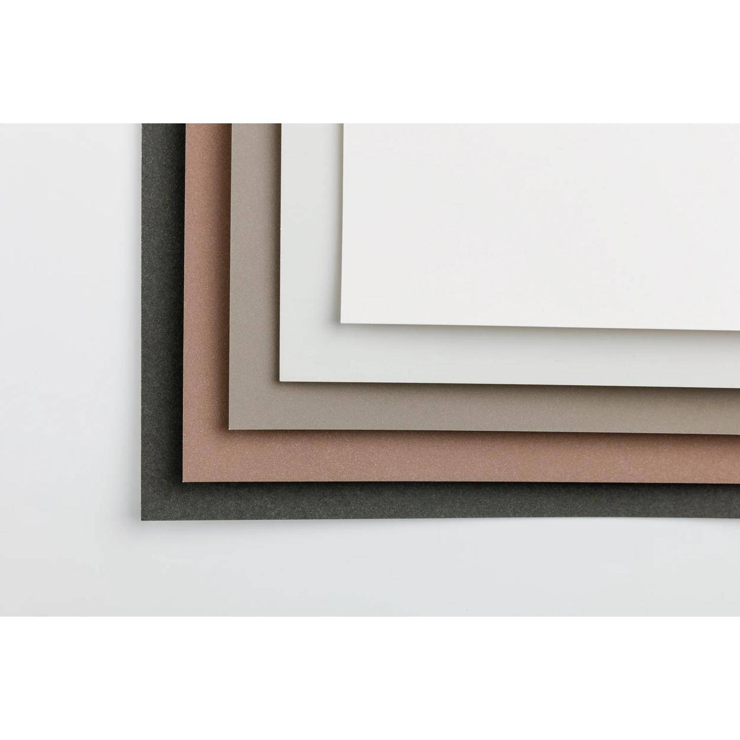Clairefontaine Pastelmat 50x70 5Bl 360g 5F sort - 96051C