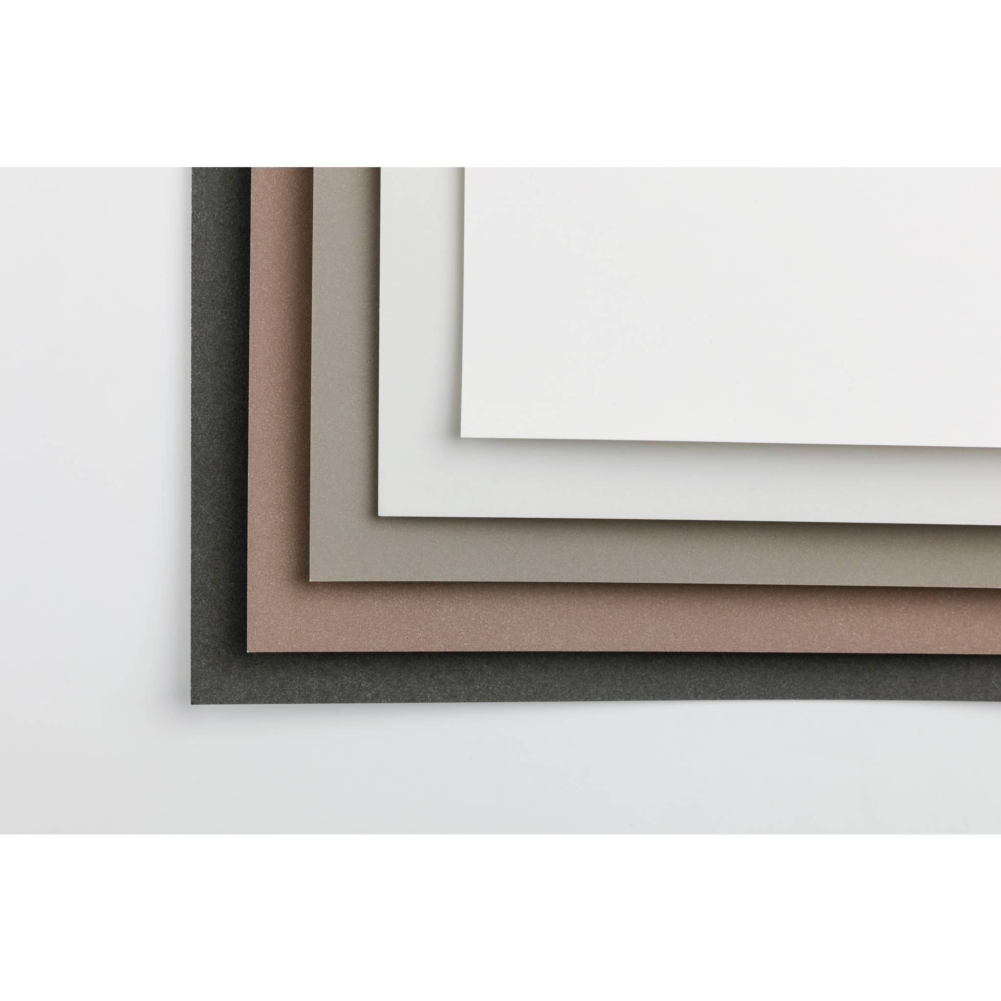 Clairefontaine Pastelmat 50x70 5Bl 360g 5F sort - 96051C