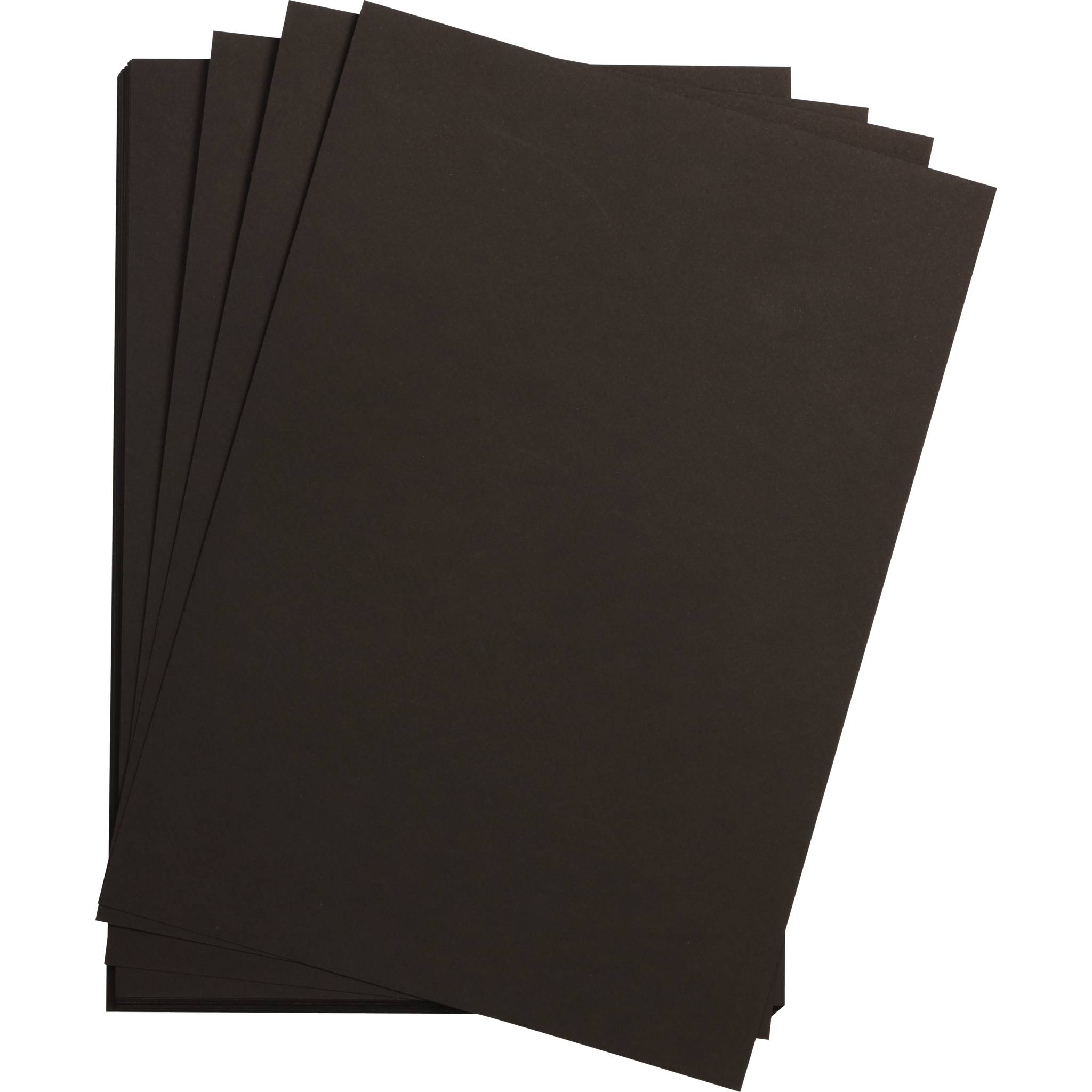 Clairefontaine schwarzes Aquarellpapier, Pack. 5 Blatt 50x65cm, 975328C