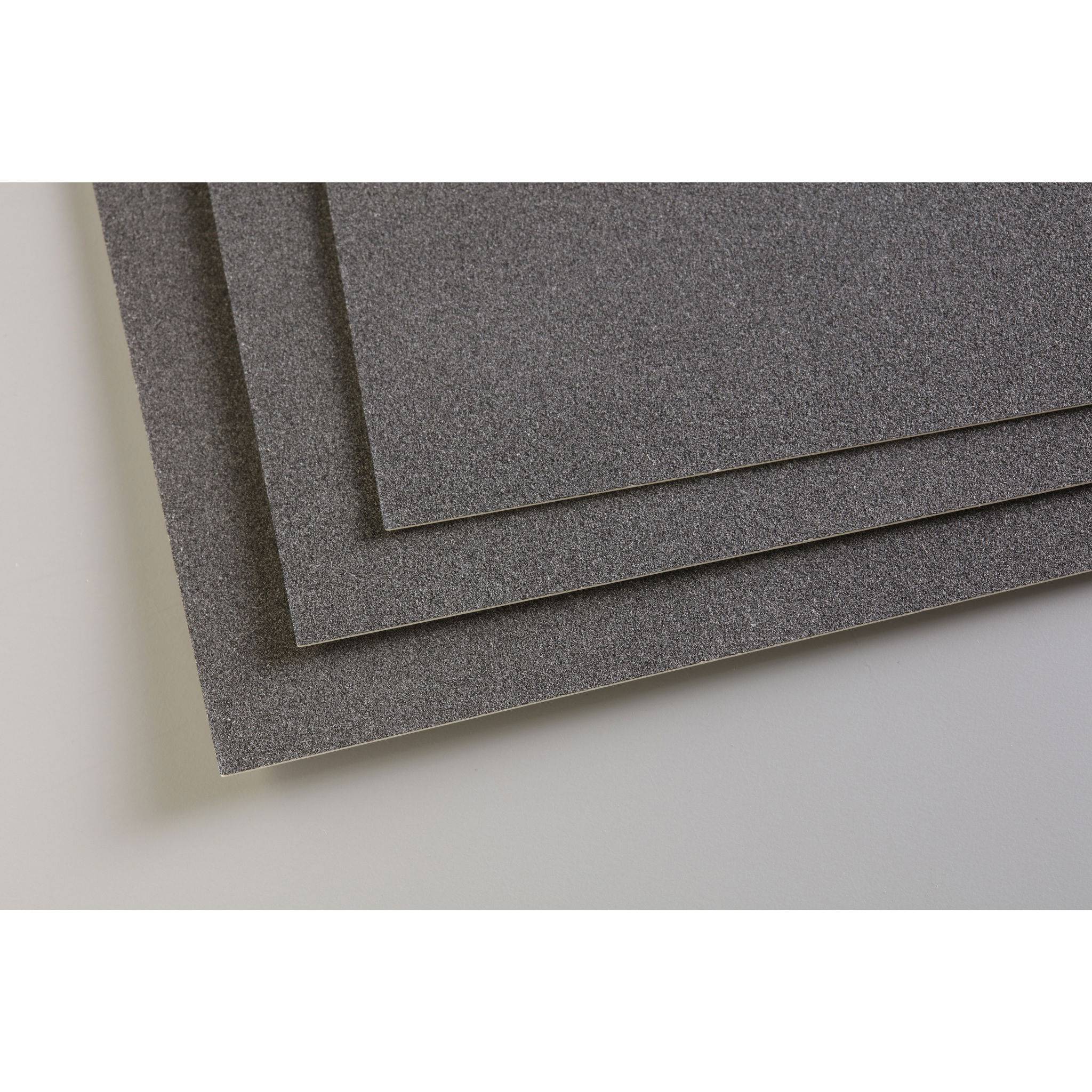 Clairefontaine Papier für Pastellmalerei, 5 Bogen 70x100cm Anthrazit 296009C