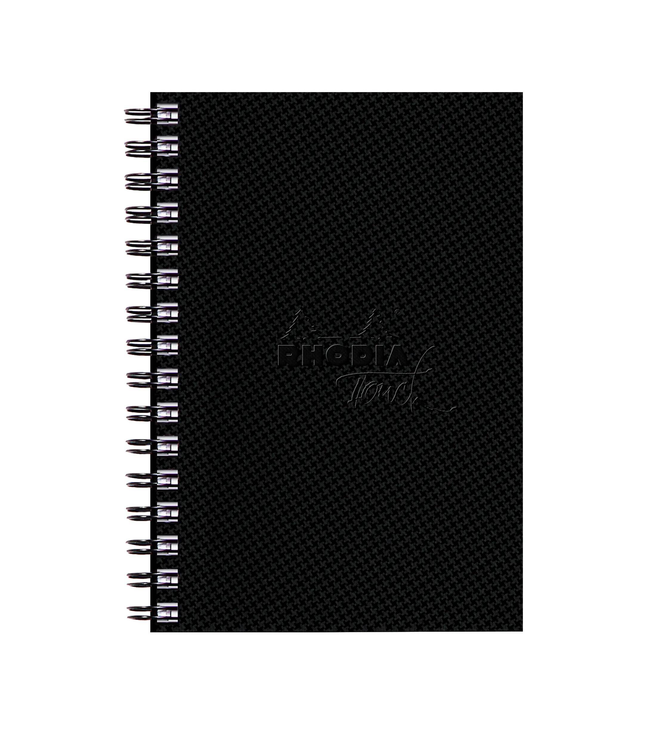 Rhodia Touch, Watercolor Book A6, Papier 100% Hadern 300g, 20 Bl Schwarz 116147C