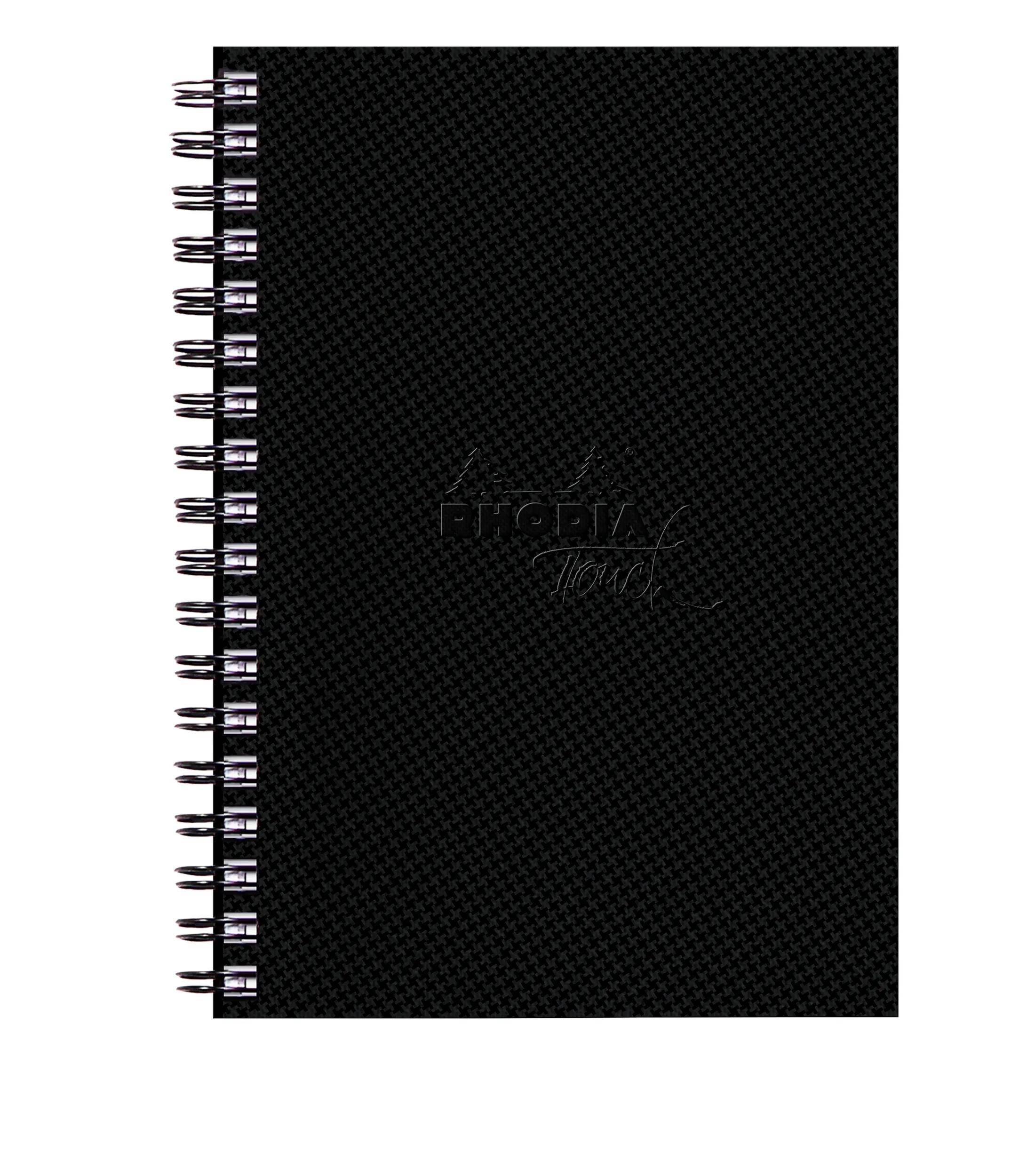 Rhodia Touch, Watercolor Book A5, Papier 100% Hadern 300g, 20 Bl Schwarz 116148C