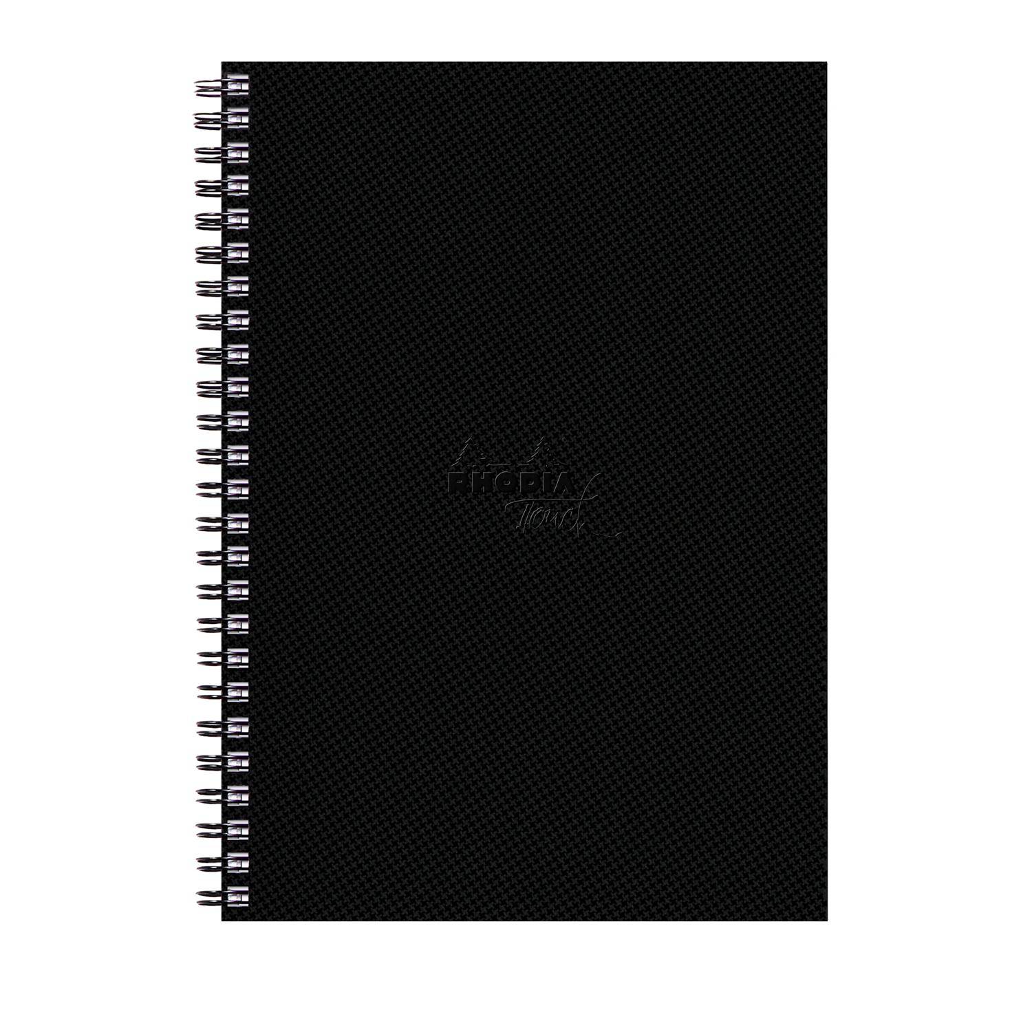 Rhodia Touch, Watercolor Book A4, 100% Hadern 300g, 20 Bl Schwarz 116167C