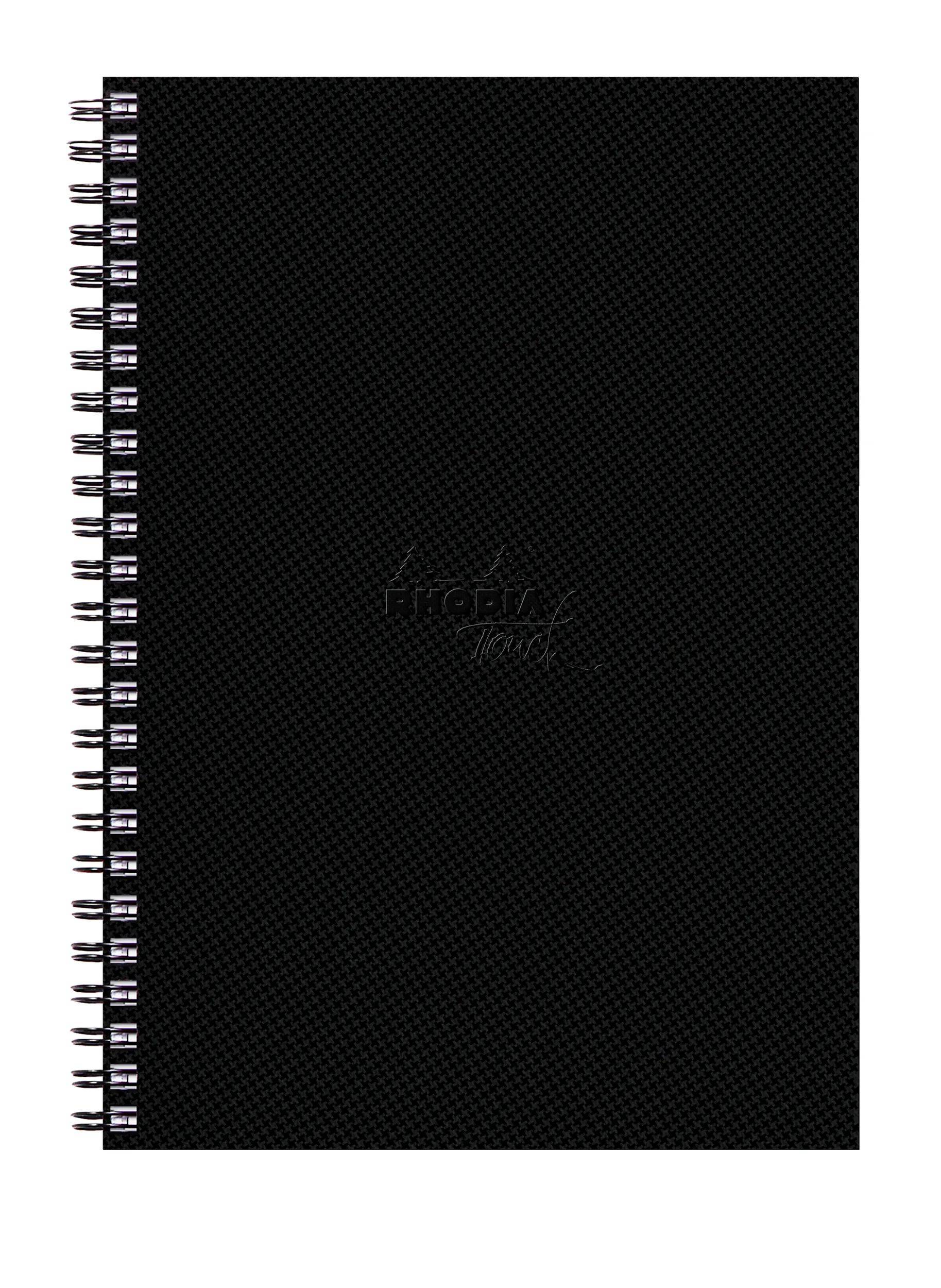 Rhodia Touch, Watercolor Book A4, Papier 100% Hadern 300g, 20 Bl Schwarz 116149C