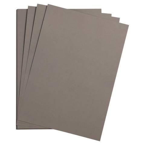 Clairefontaine Maya Fotokarton 50x70cm 270g 25 Bogen - Stahlgrau 97262C