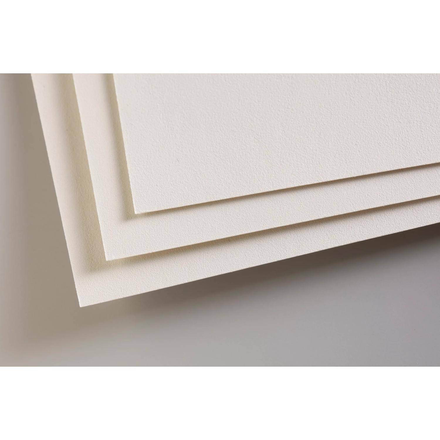 Clairefontaine Pastelmat Pastellmalerei, 5 Bogen 50x70 cm, 360g Hellgrau 96020C