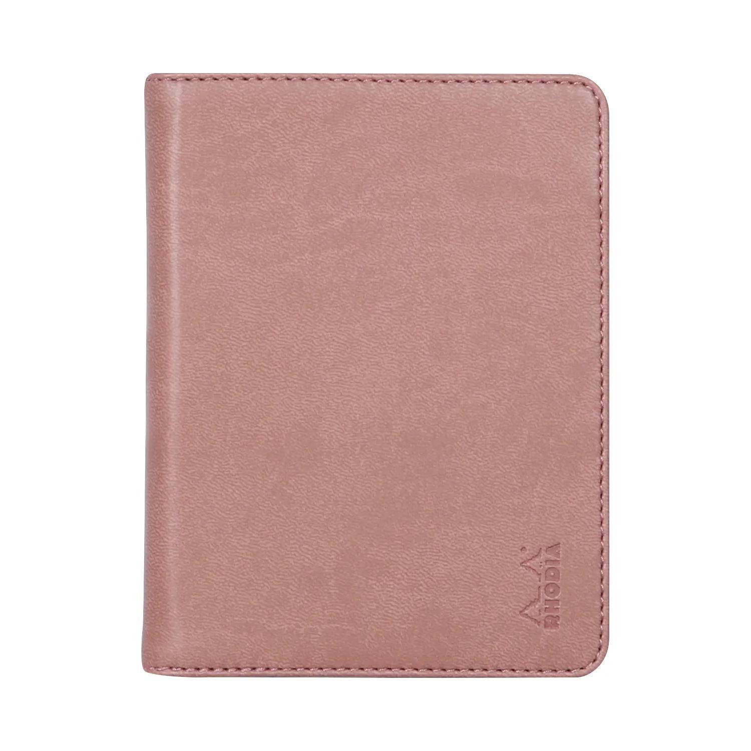 Rhodia Mappe für Block oder Notizheft B7, N°12 10,5x14 cm Rosenholz 212009C