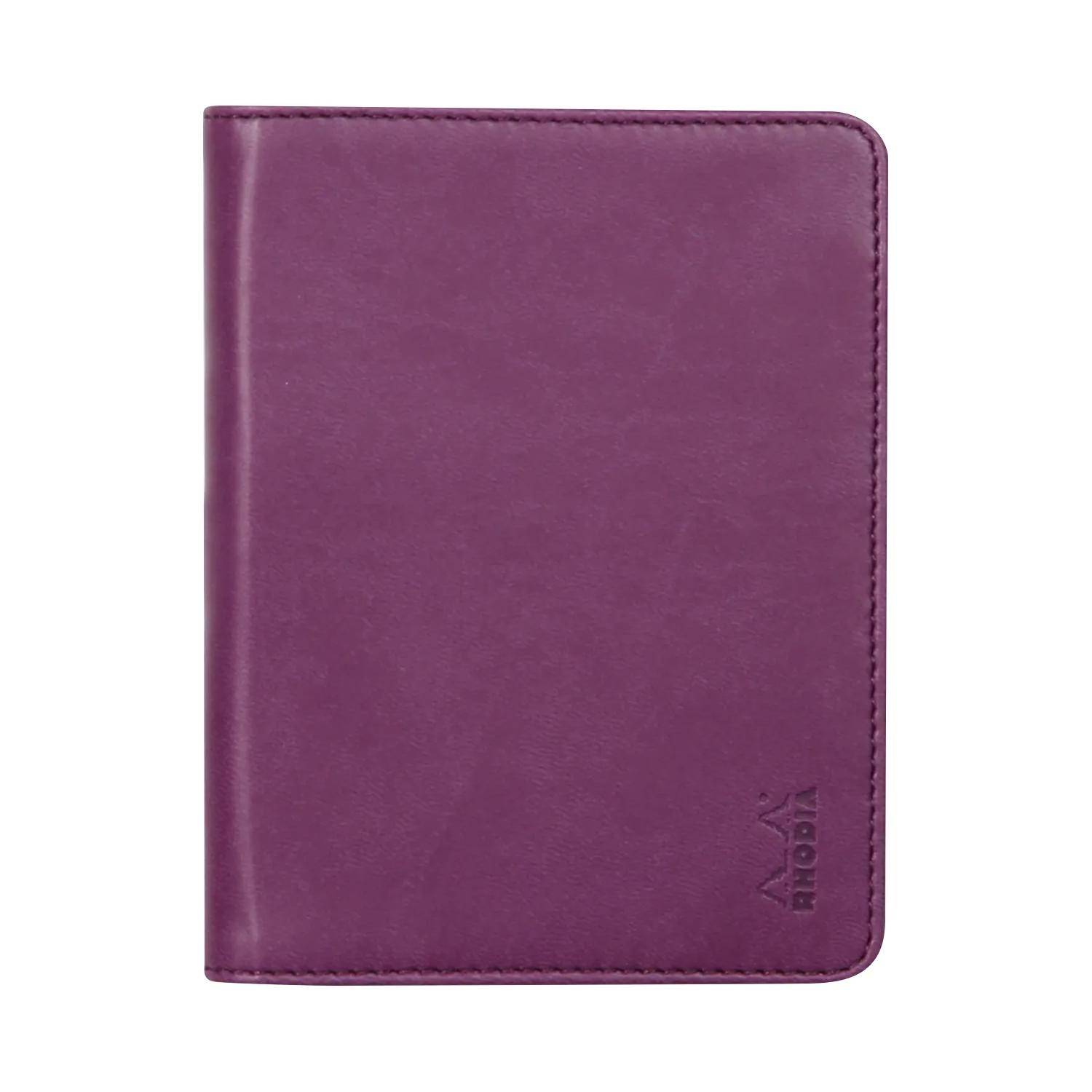 Rhodia Mappe für Block oder Notizheft B7, N°12 10,5x14 cm Violett 212006C
