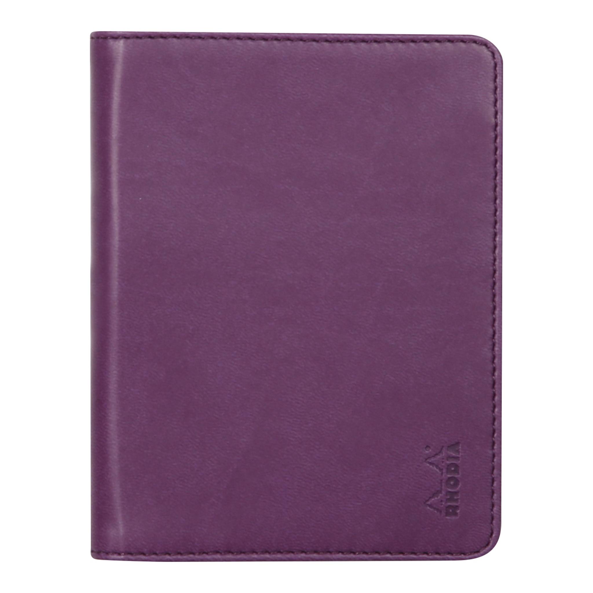 Rhodia Mappe für Block oder Notizheft B7, N°12 10,5x14 cm Violett 212006C