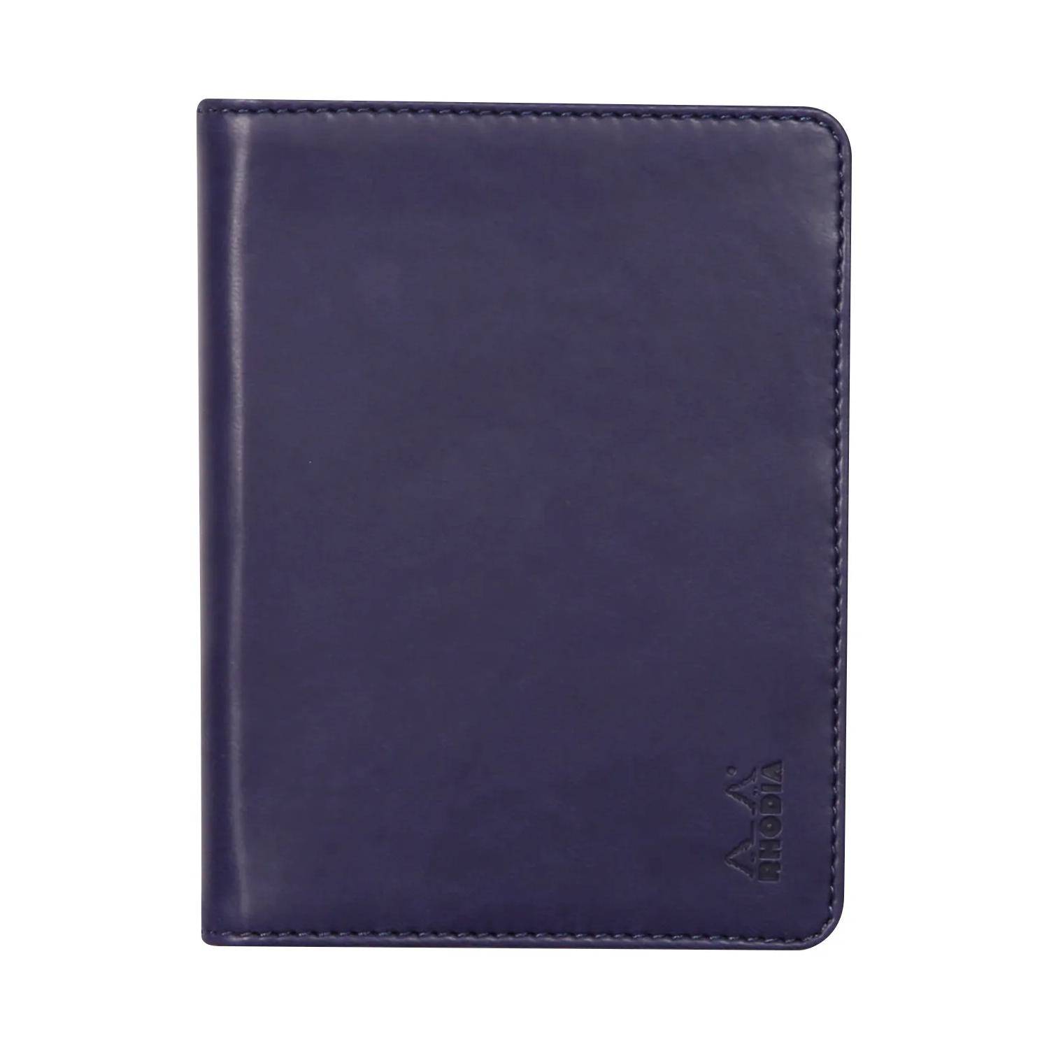 Rhodia Mappe Block oder Notizheft B7, N°12 10,5x14 cm Mitternachtsblau 212005C
