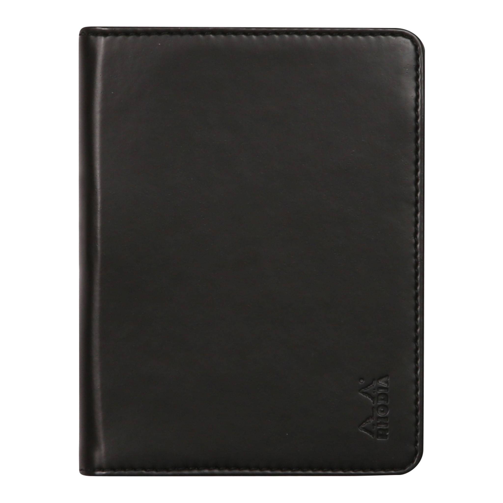 Rhodia Mappe für Block oder Notizheft B7, N°12 10,5x14 cm Schwarz 212001C