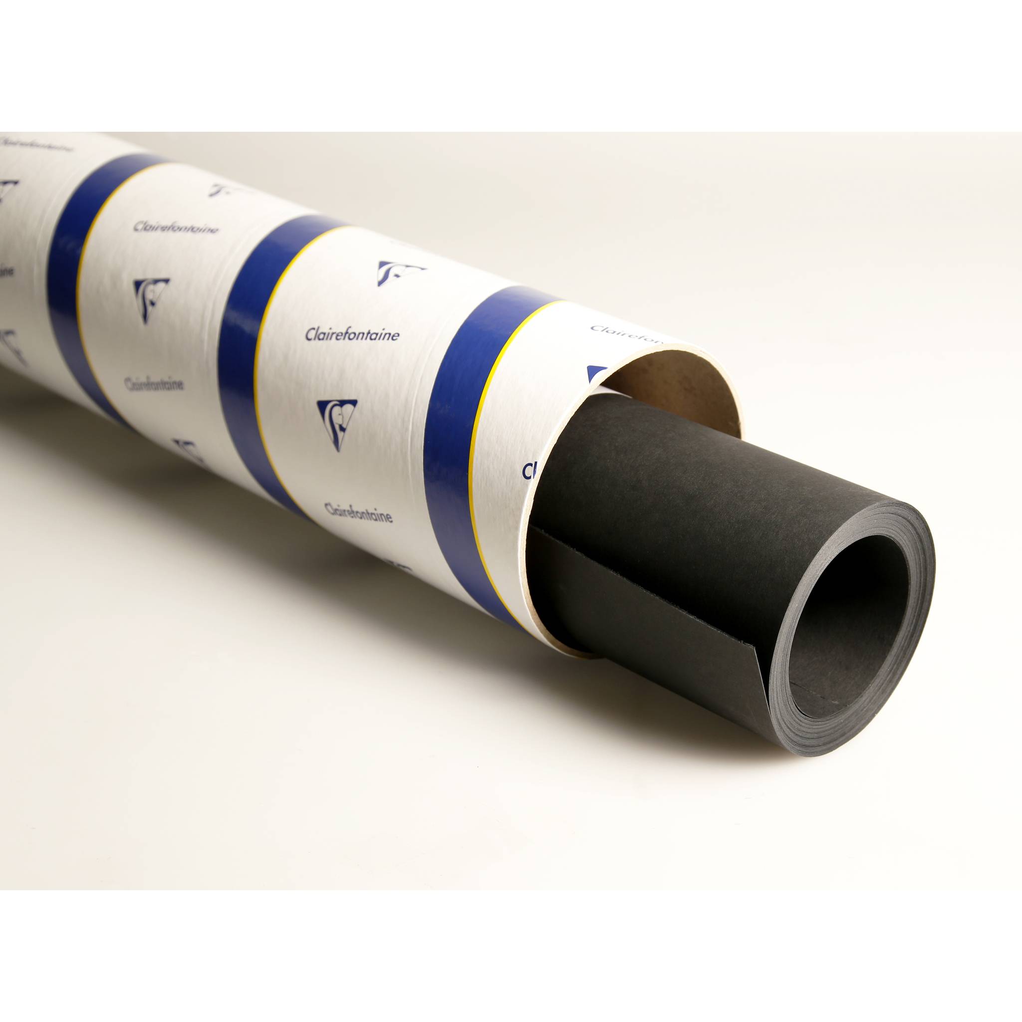 Clairefontaine PaintON, Rolle 1,3x10 m, 250g, schwarz - Schwarz 975161C