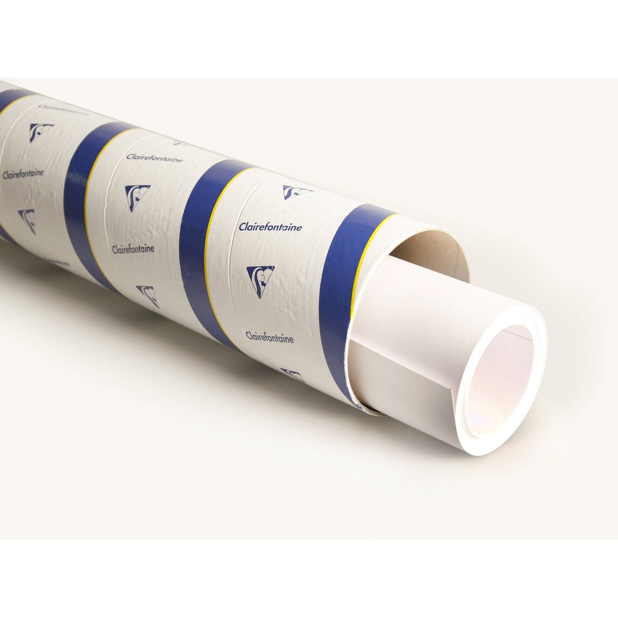 Clairefontaine PaintON Blanc, Rolle 1,3x10 m, 250g weiß Mixed Media Weiß 975166C