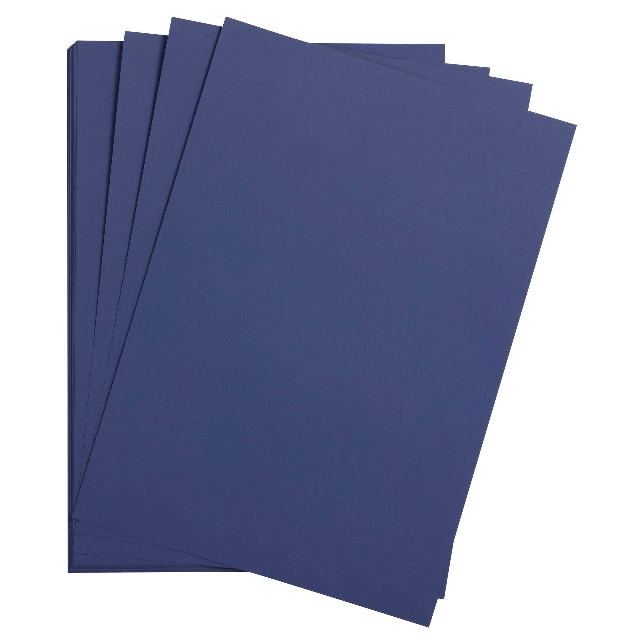 Clairefontaine Maya Fotokarton A1 270g 25 Bogen - Mitternachtsblau 97957C